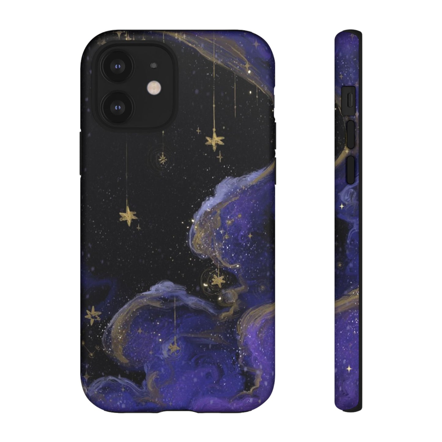 Cloudy Stars iPhone Case