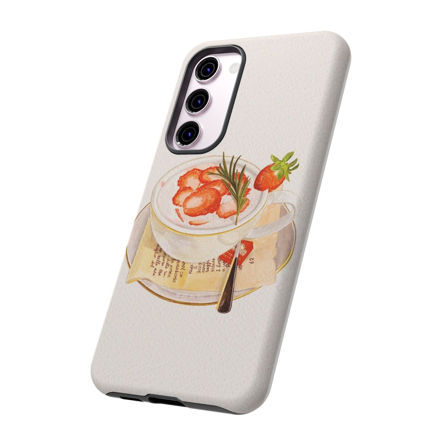 Strawberry Cream iPhone Case