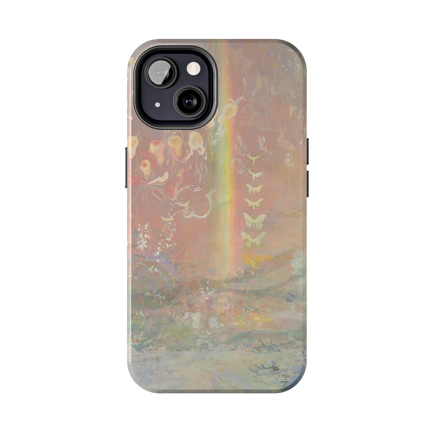 Rainbow Light Painting iPhone Case