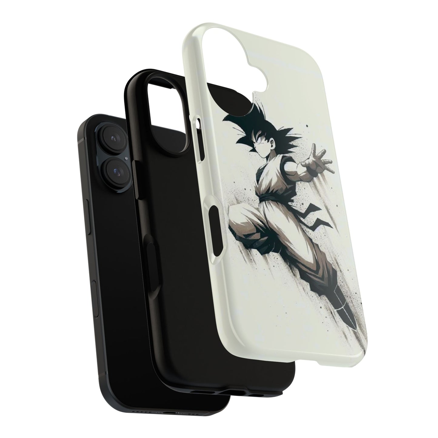 White Goku Clipart Phone Case