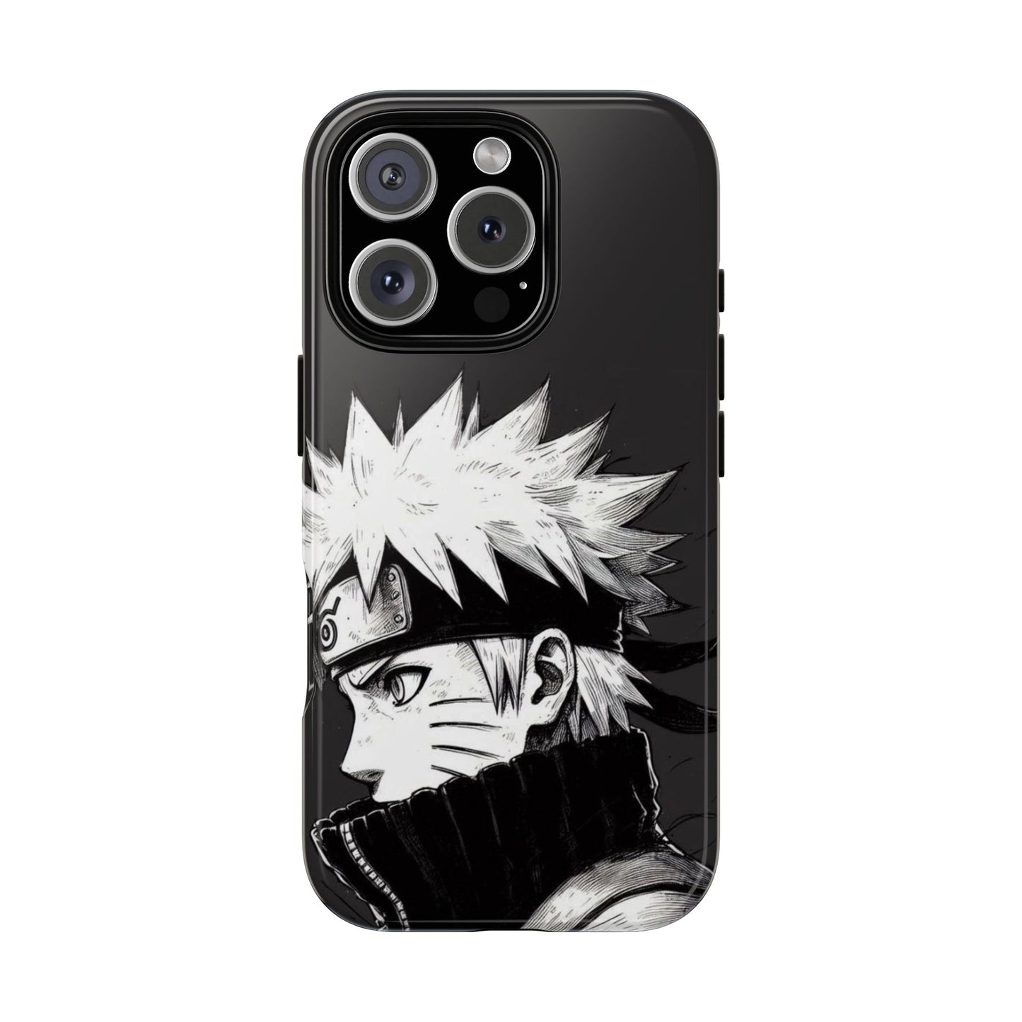 Black Naruto Clipart Phone Case