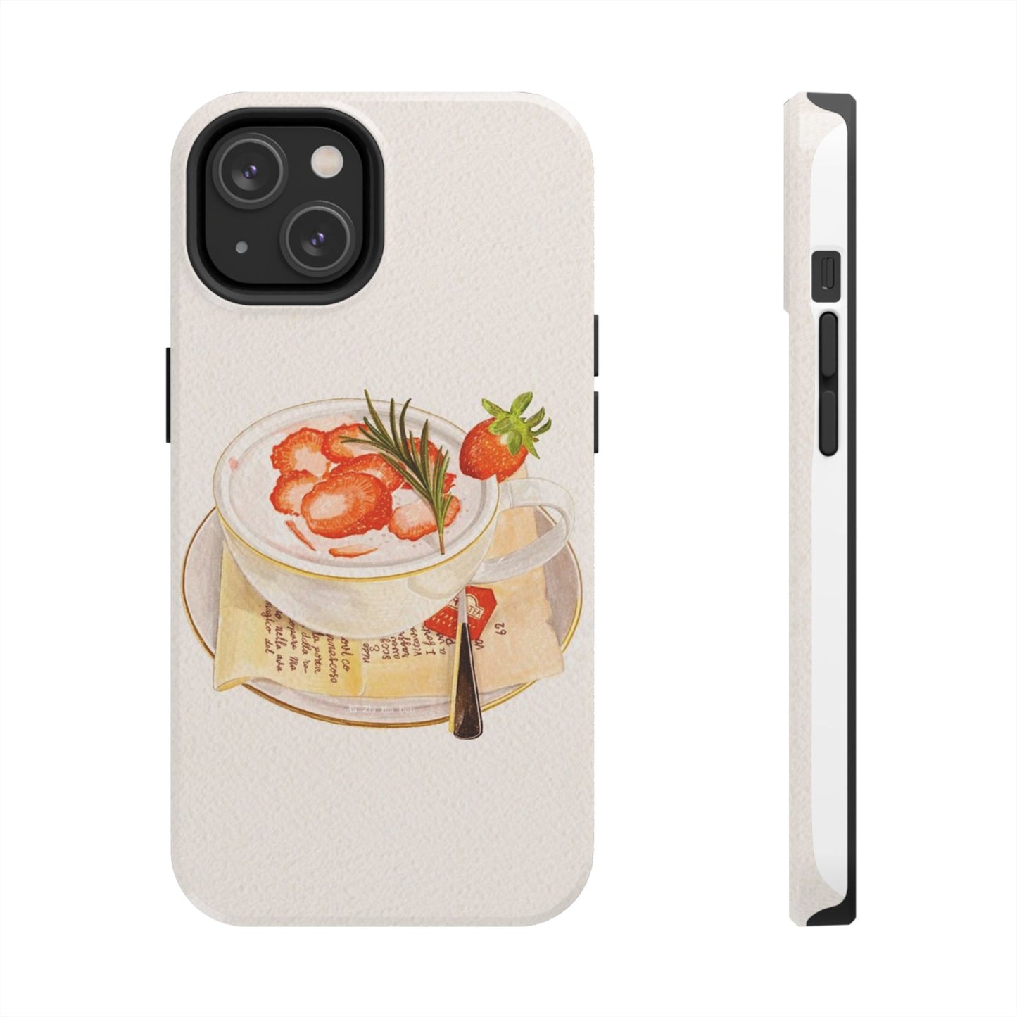 Strawberry Cream iPhone Case