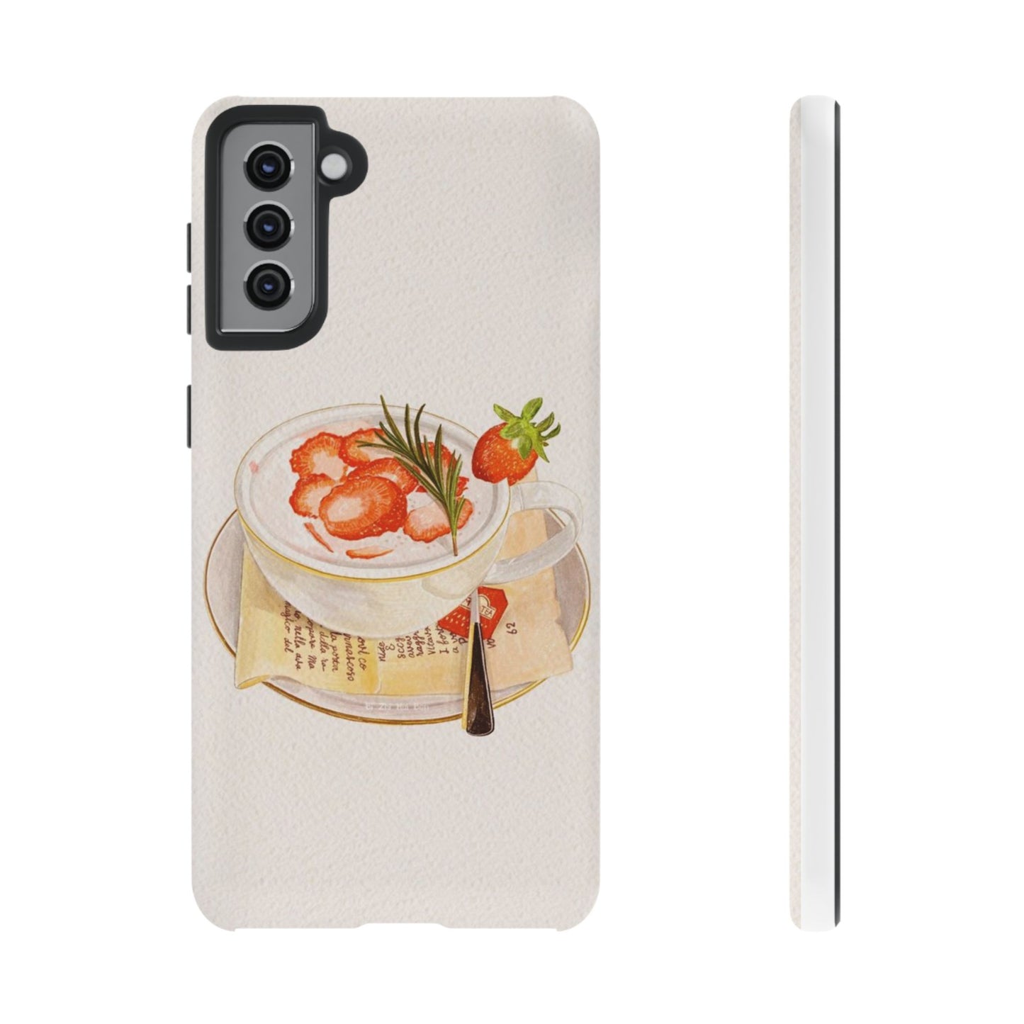 Strawberry Cream iPhone Case