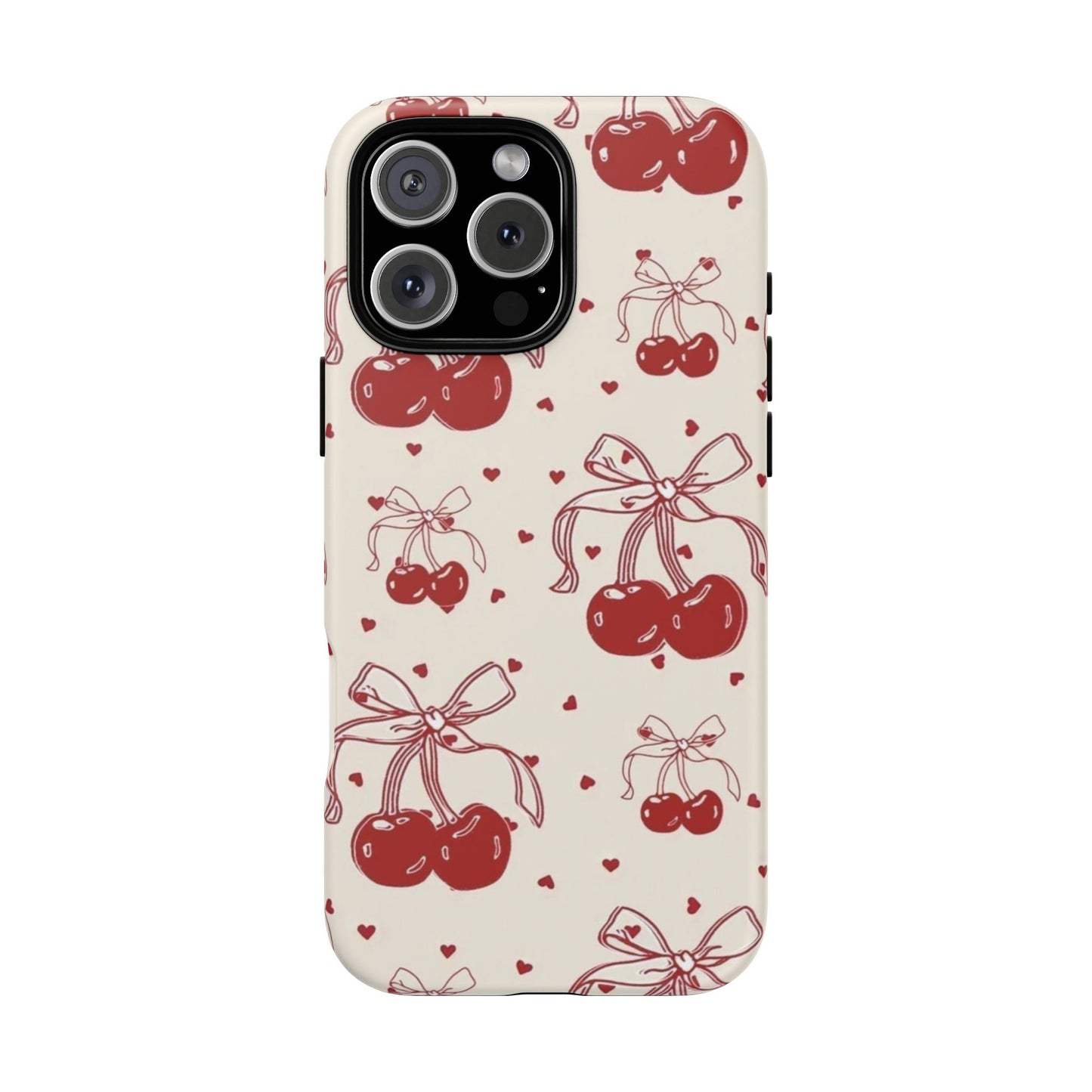 Cherry Bows iPhone Case