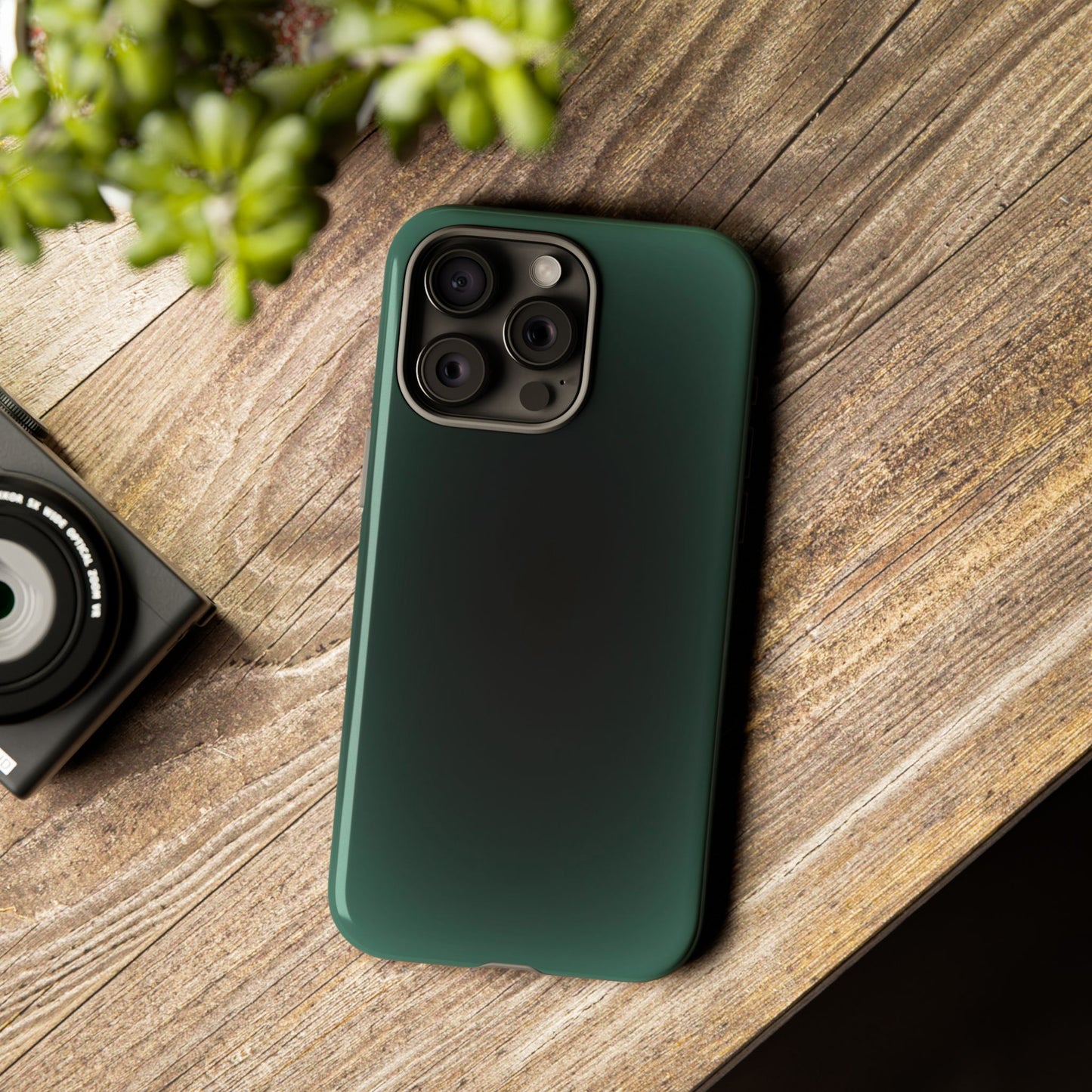 Midnight Green Aura Phone Case