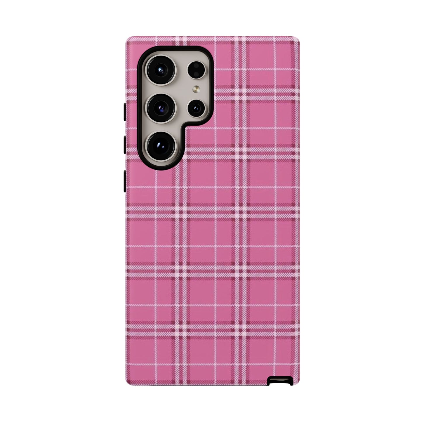 Pink Flannel iPhone Case