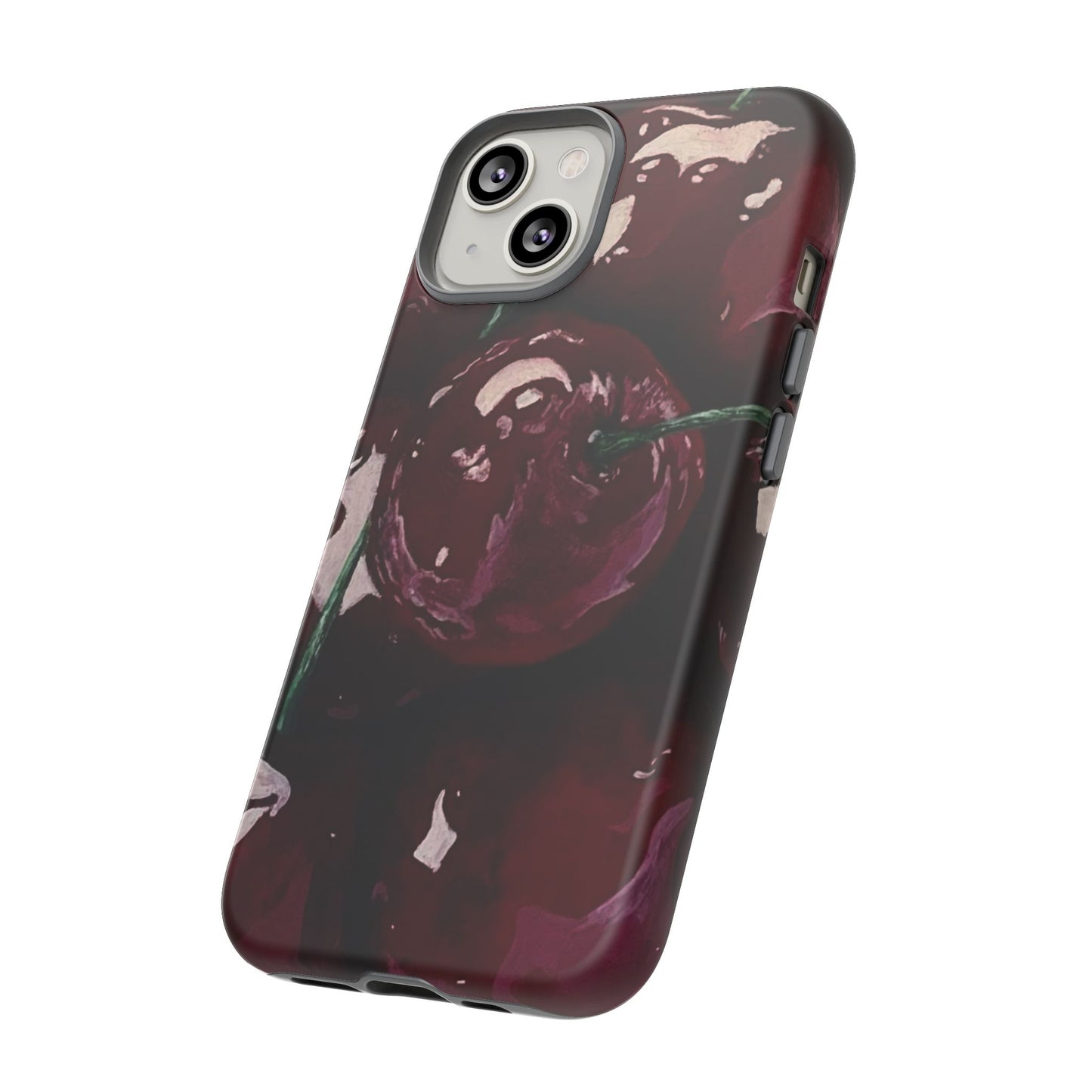 Cherry Painting iPhone Case