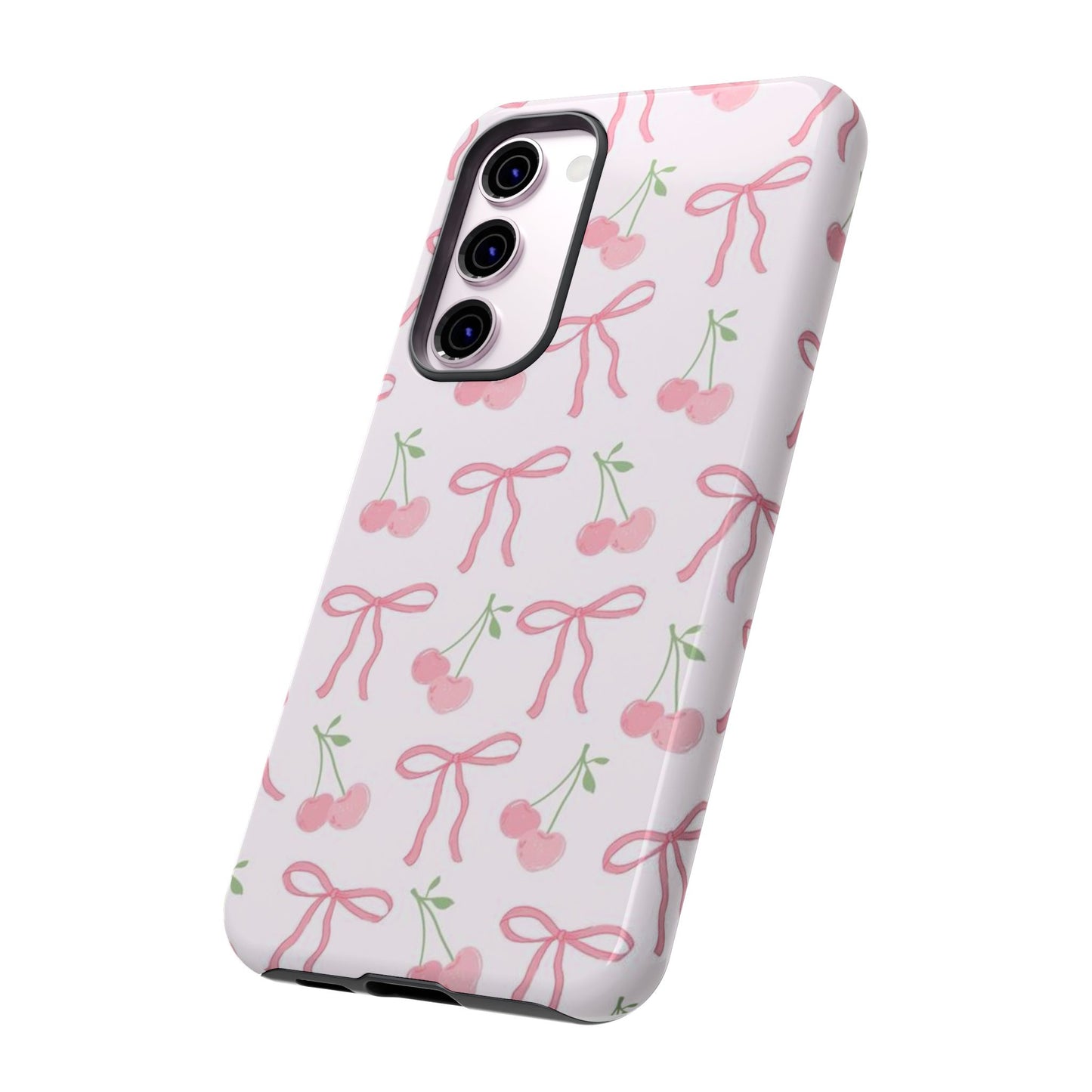 Bow & Cherries iPhone Case