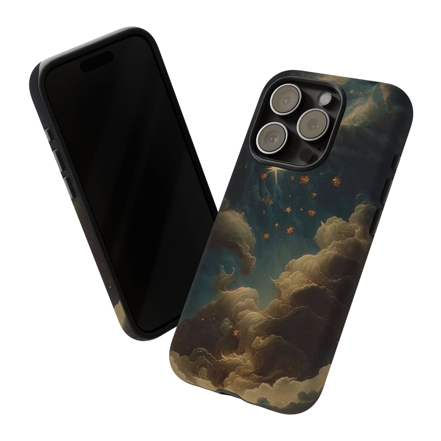 Cloudy Stars iPhone Case