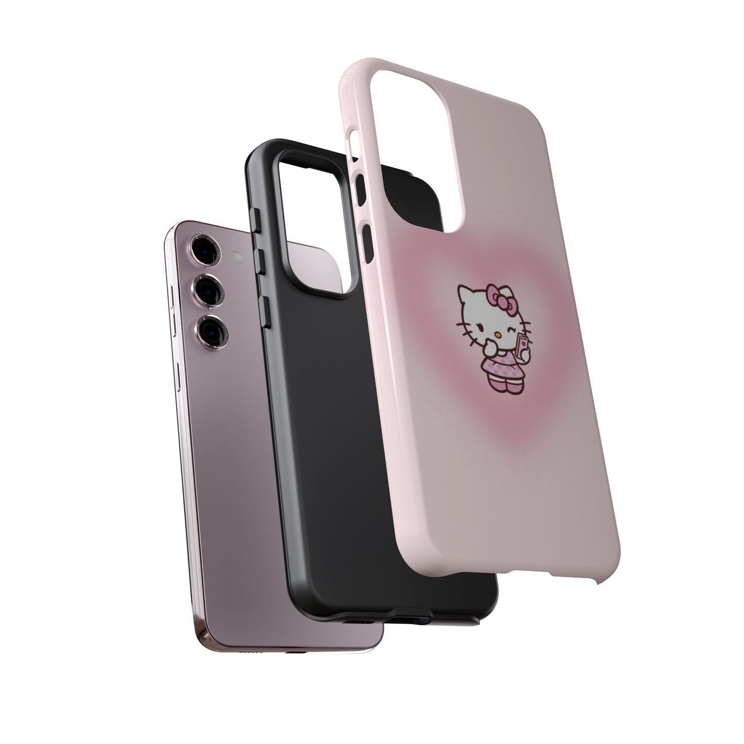 Hello Kitty Heart Aura Phone Case