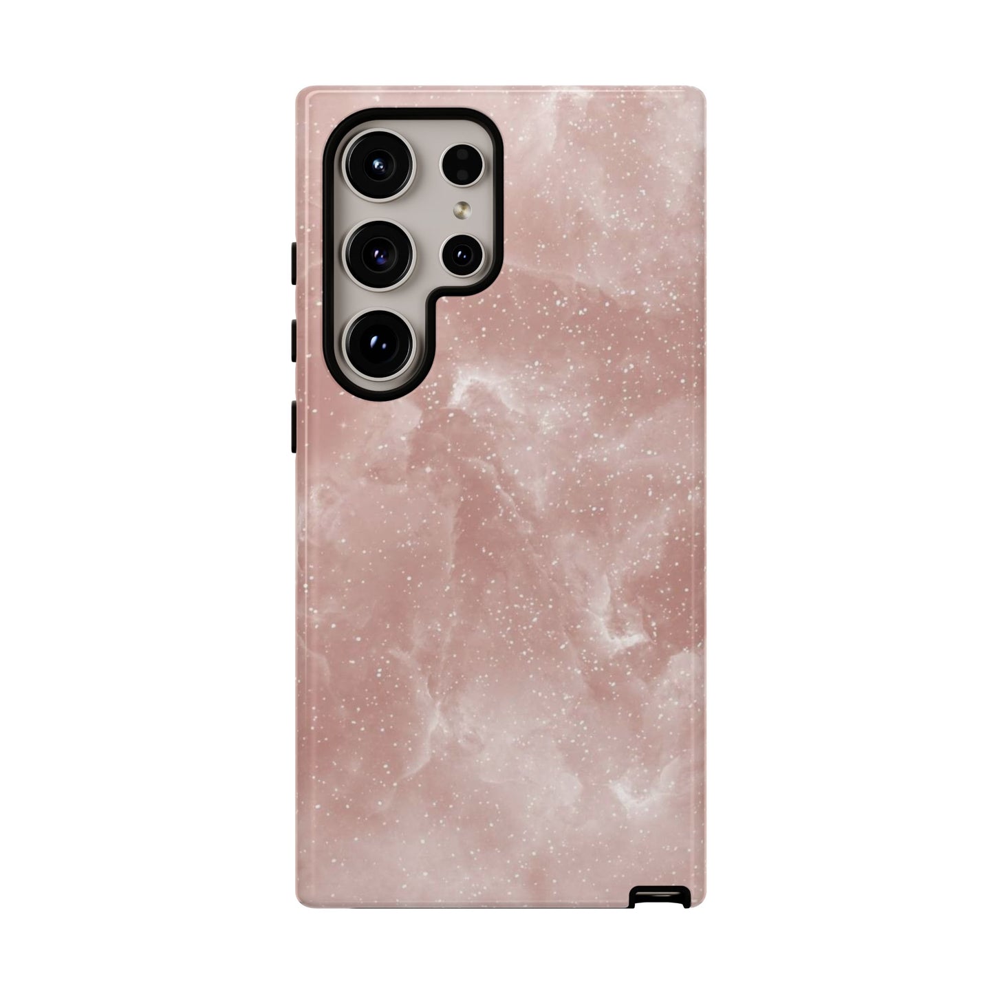 Rose Quartz Glitter iPhone Case