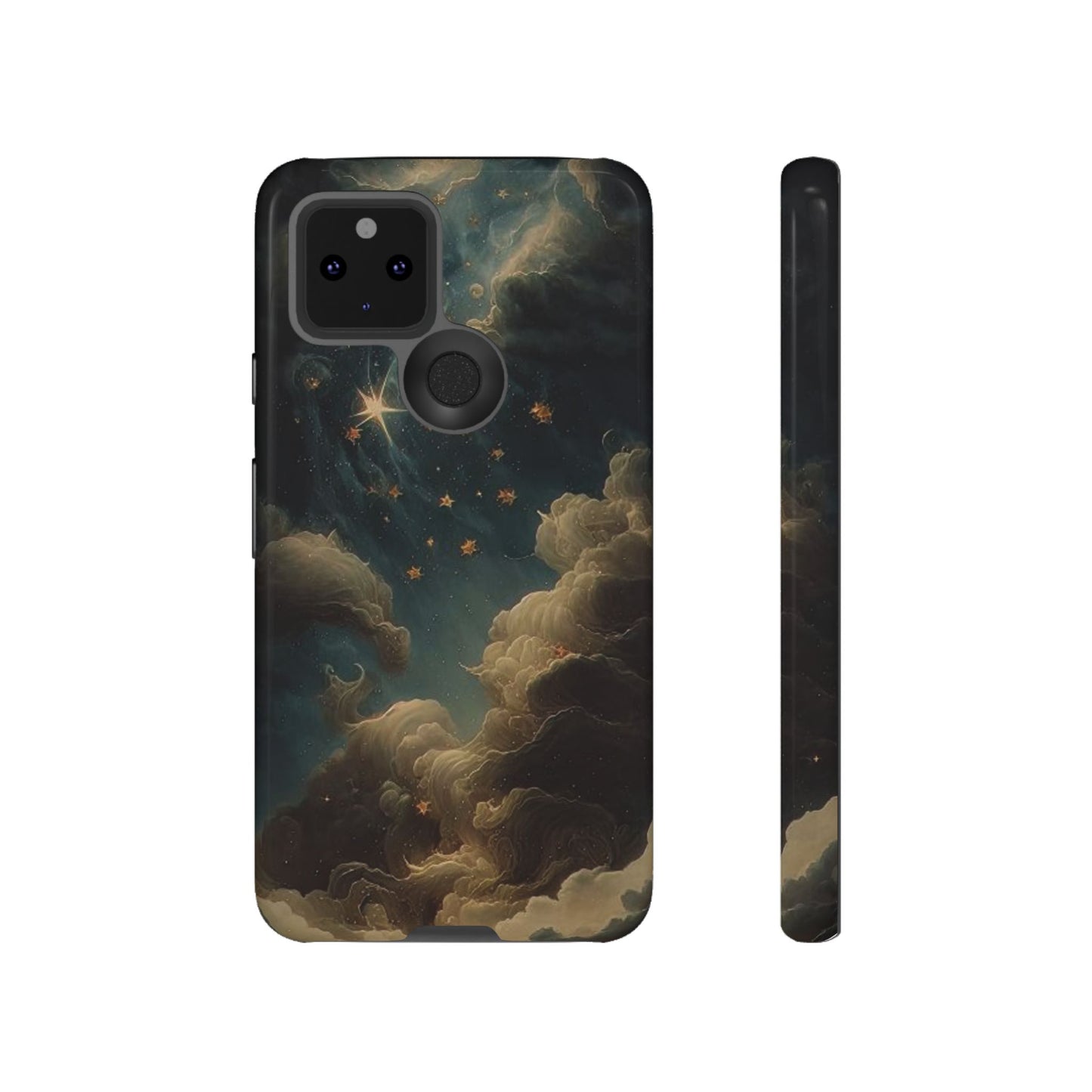 Cloudy Stars iPhone Case