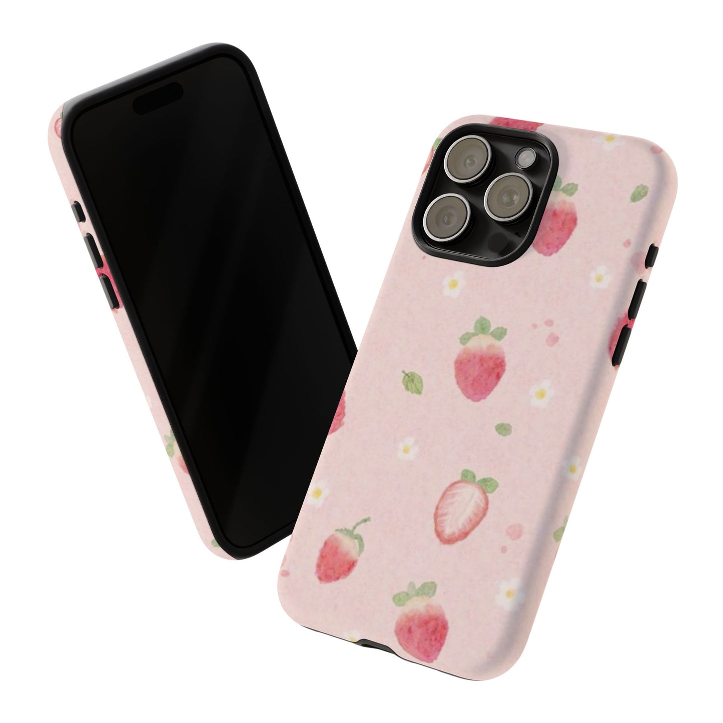 Strawberry Daisy iPhone Case