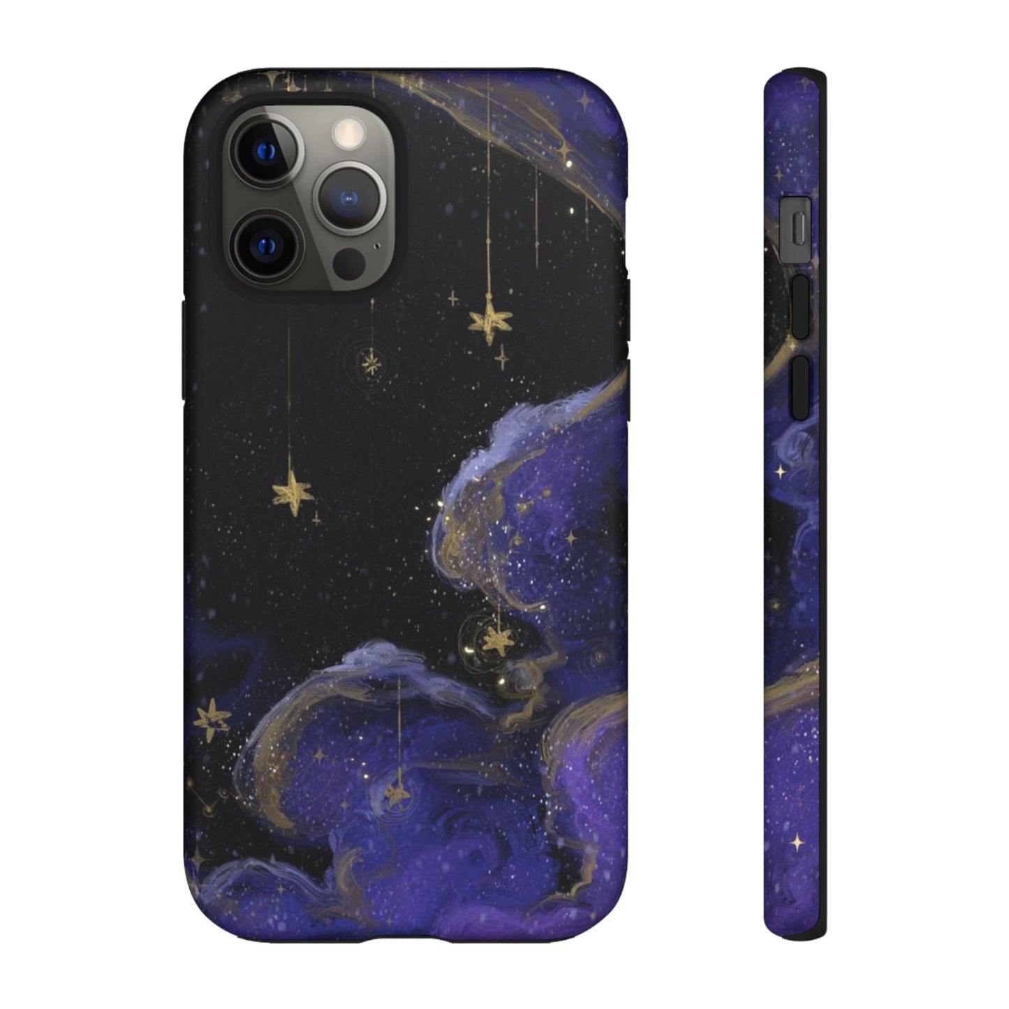 Cloudy Stars iPhone Case