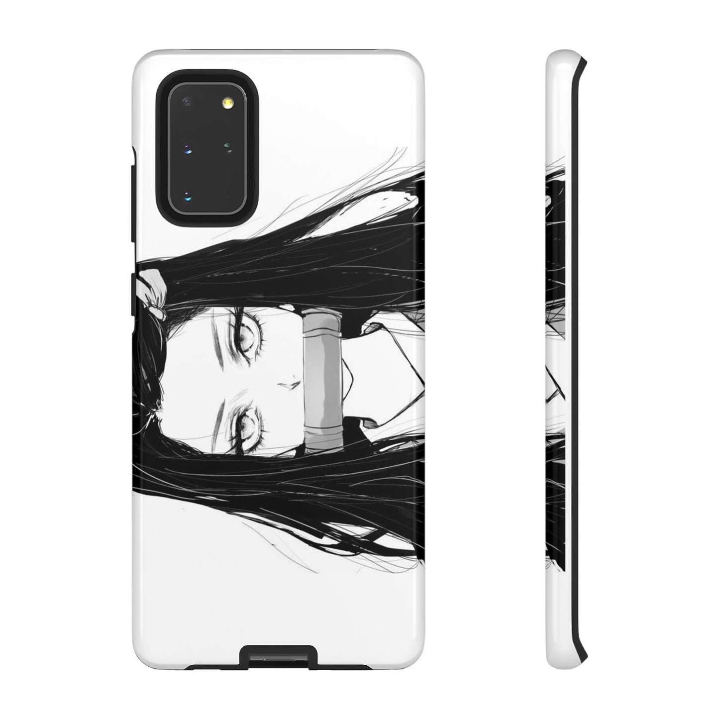 White Nezuko Kamado Clipart Phone Case