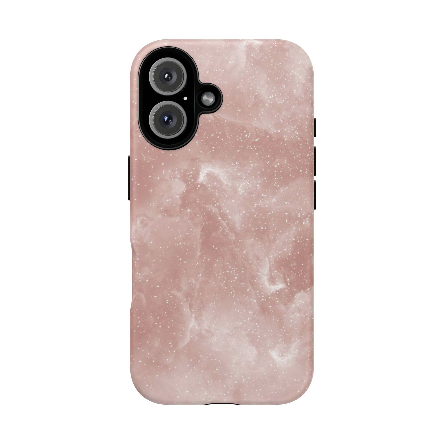 Rose Quartz Glitter iPhone Case