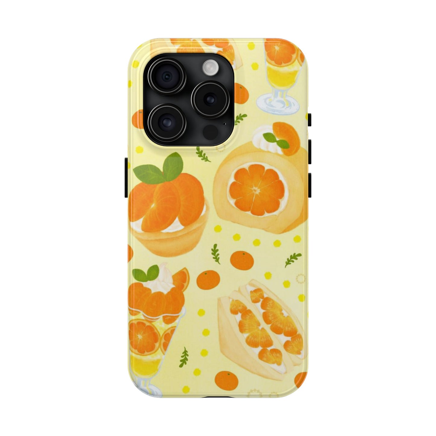 Orange Pop iPhone Case