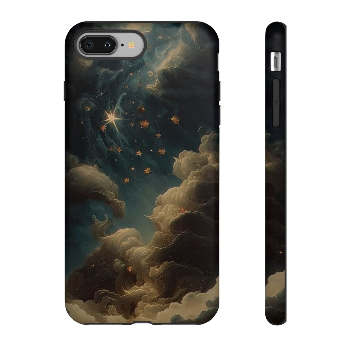 Cloudy Stars iPhone Case