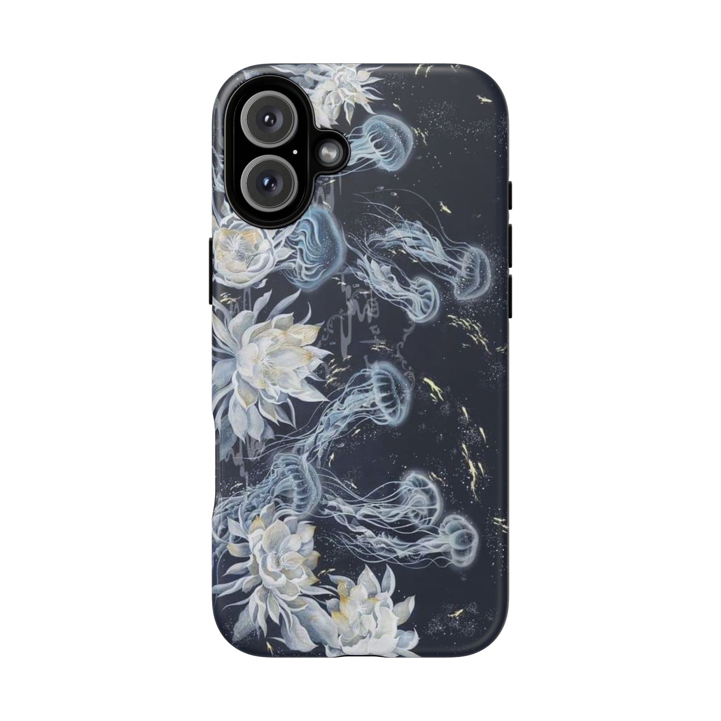 Jellyfish & Lily iPhone Case