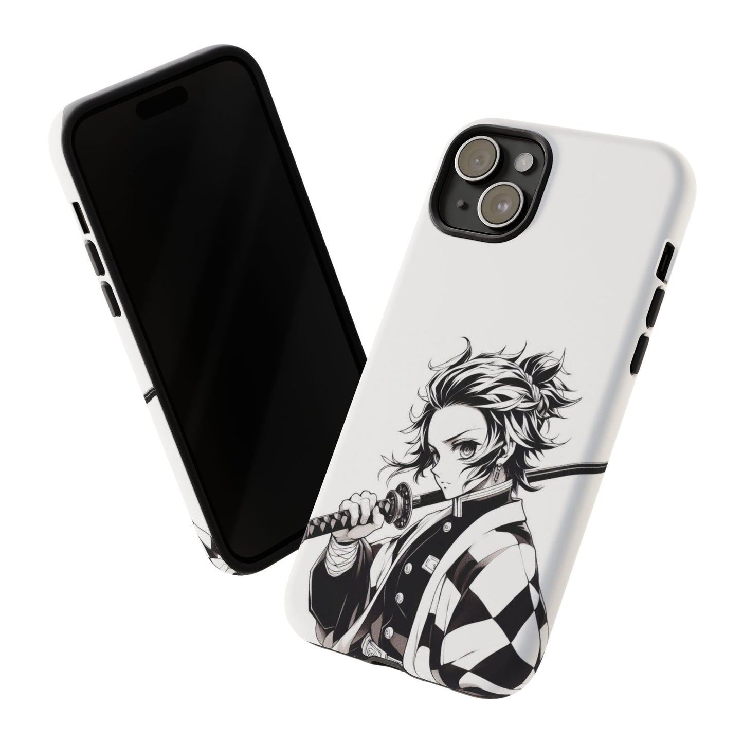 White Kamado Tanjiro Phone Case