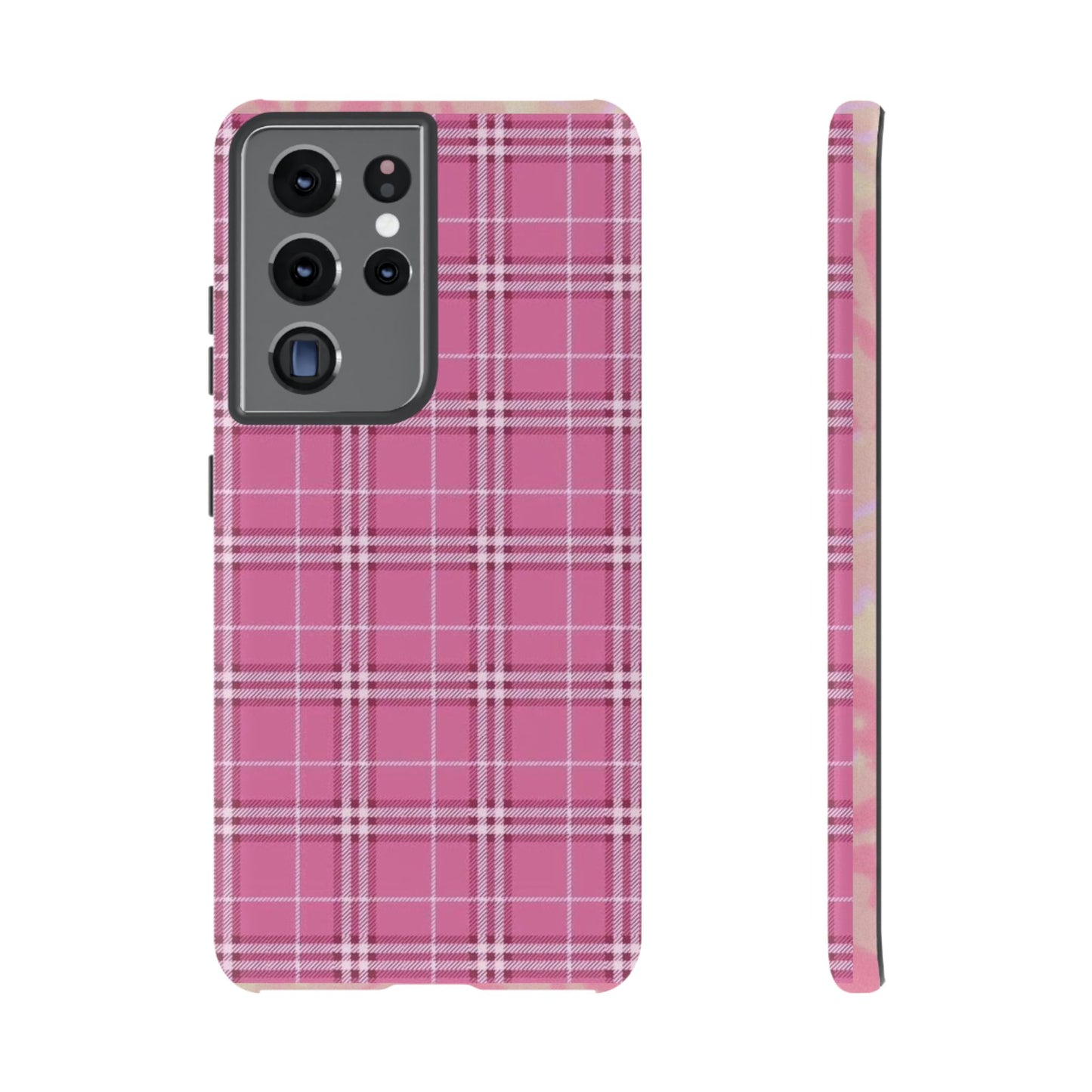 Pink Flannel iPhone Case