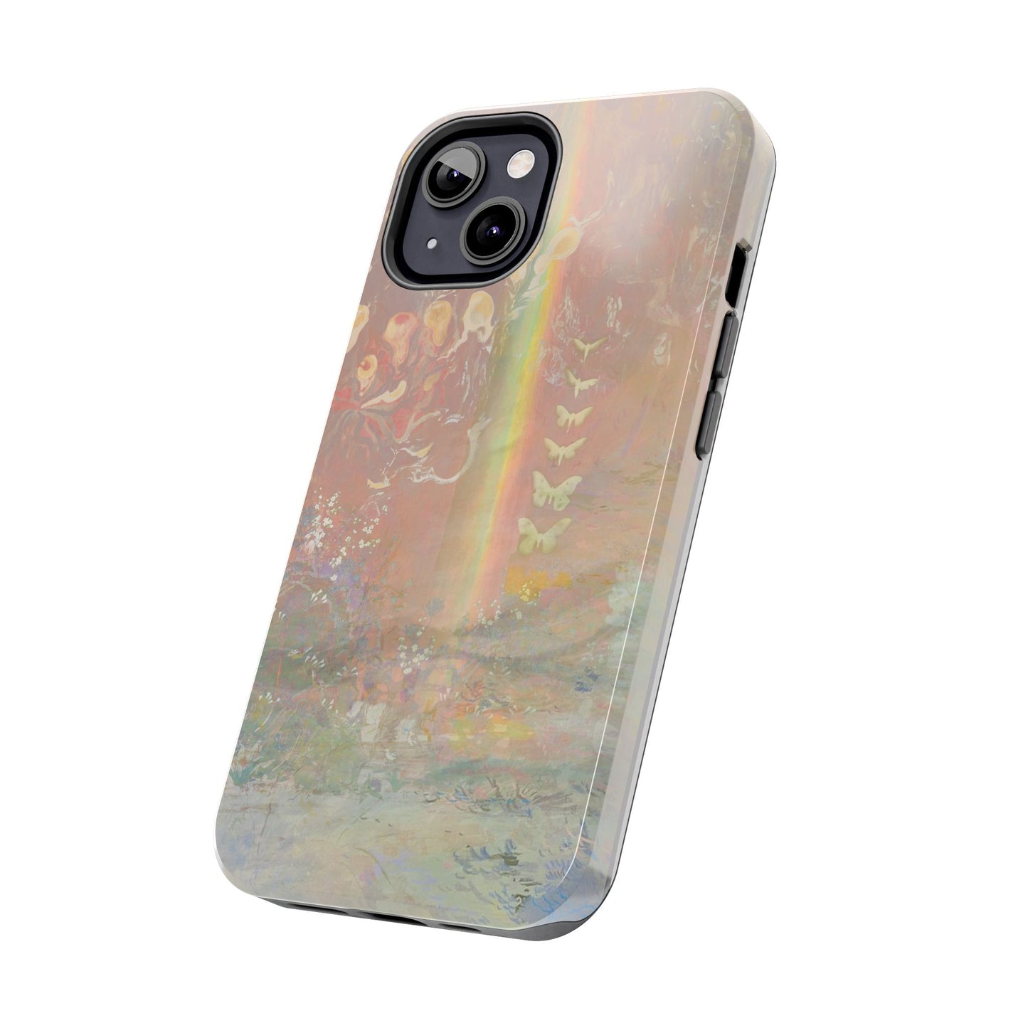 Rainbow Light Painting iPhone Case