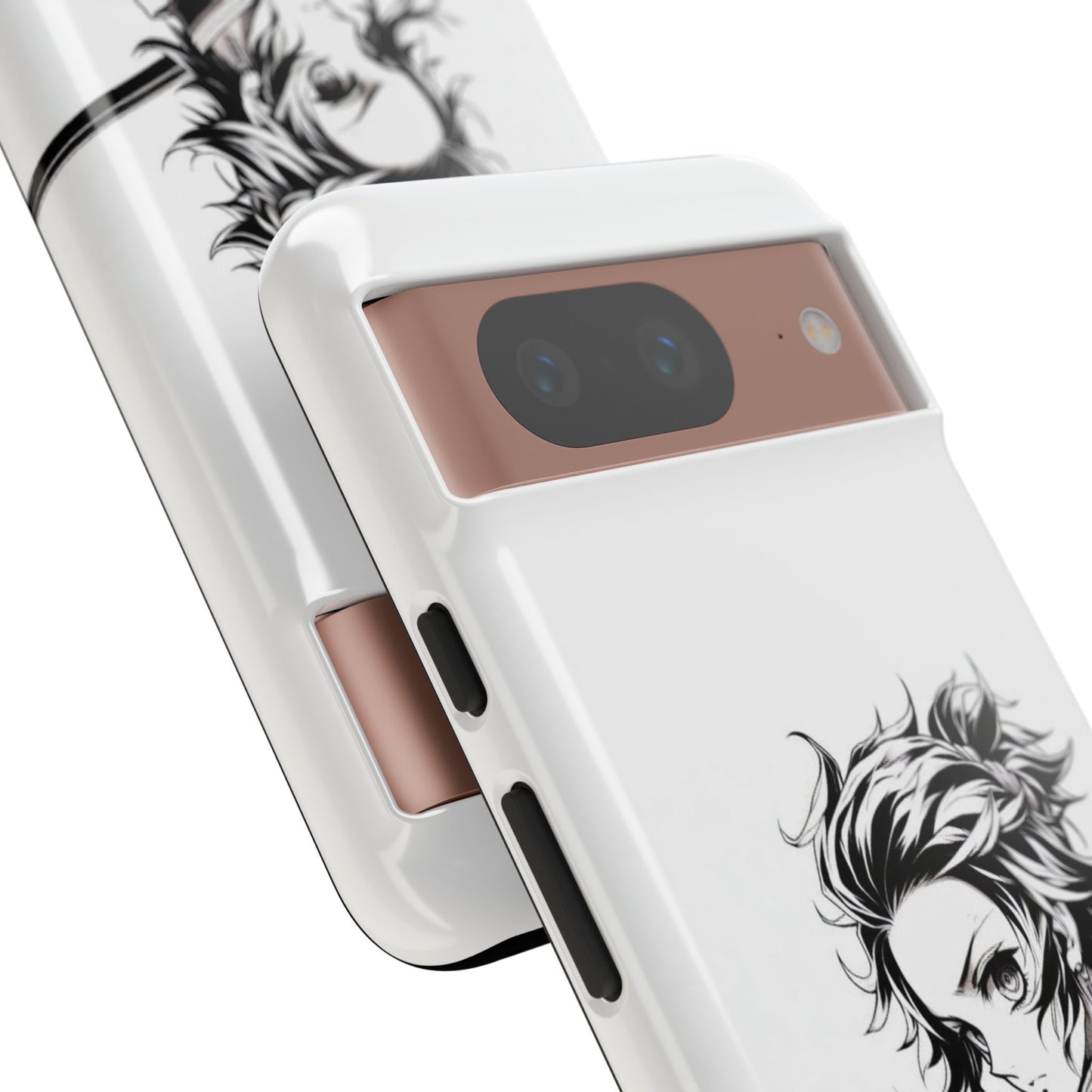 White Kamado Tanjiro Phone Case