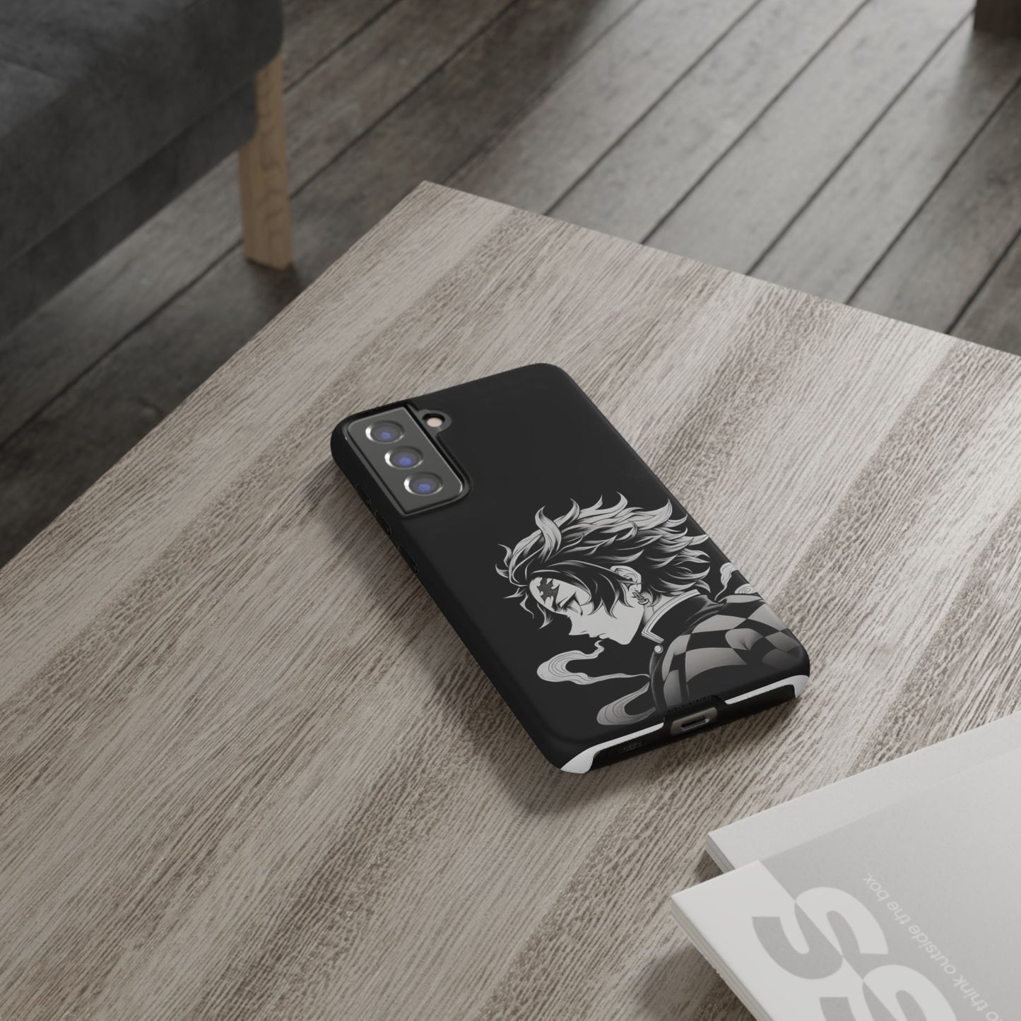 Black Kamado Tanjiro Phone Case