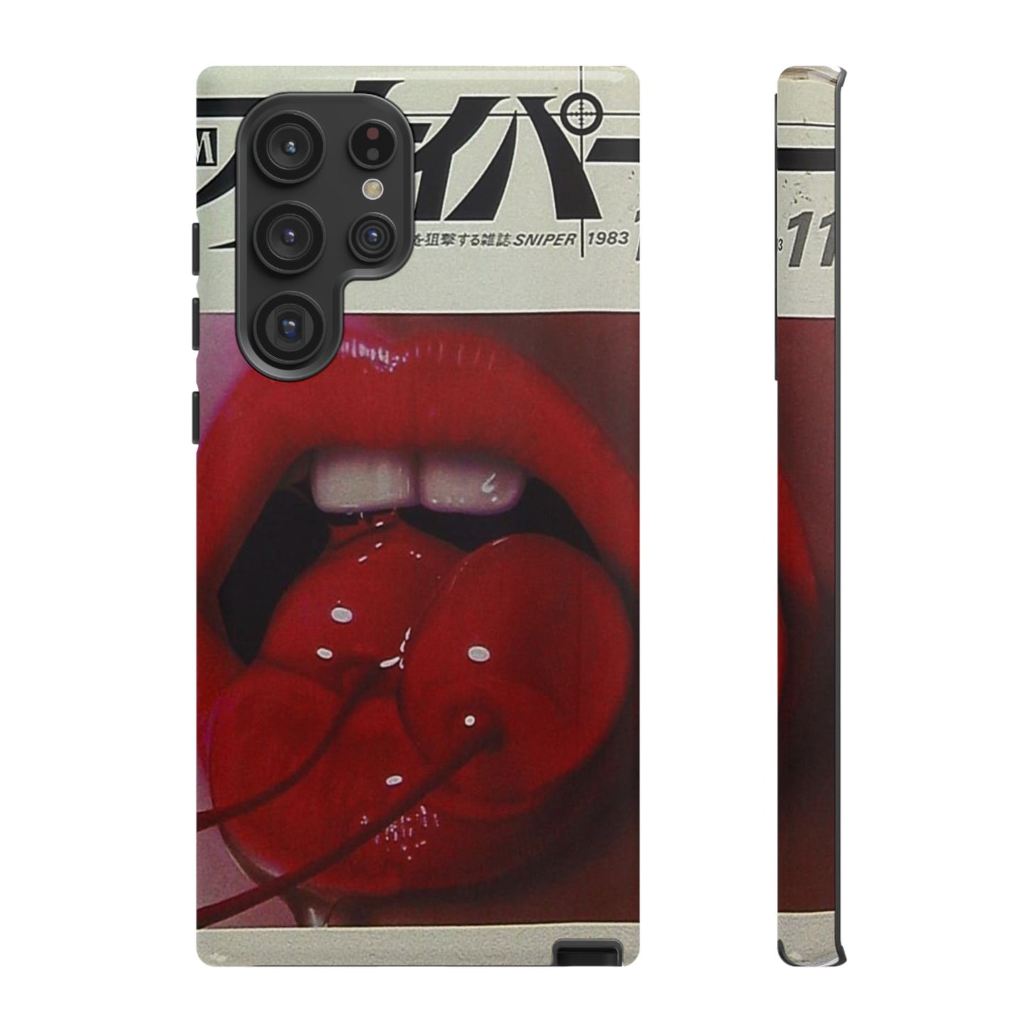 Cherry Lips iPhone Case