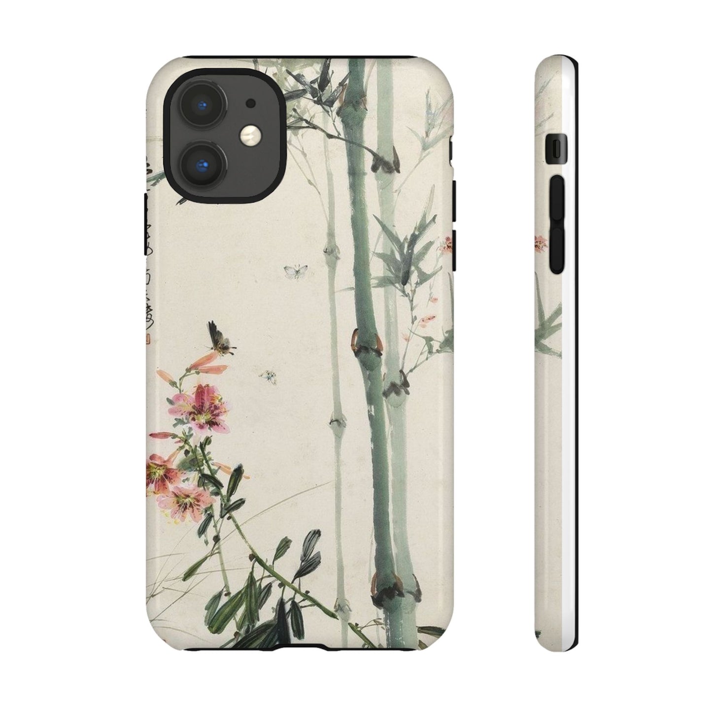 Bamboo Painting iPhone Case