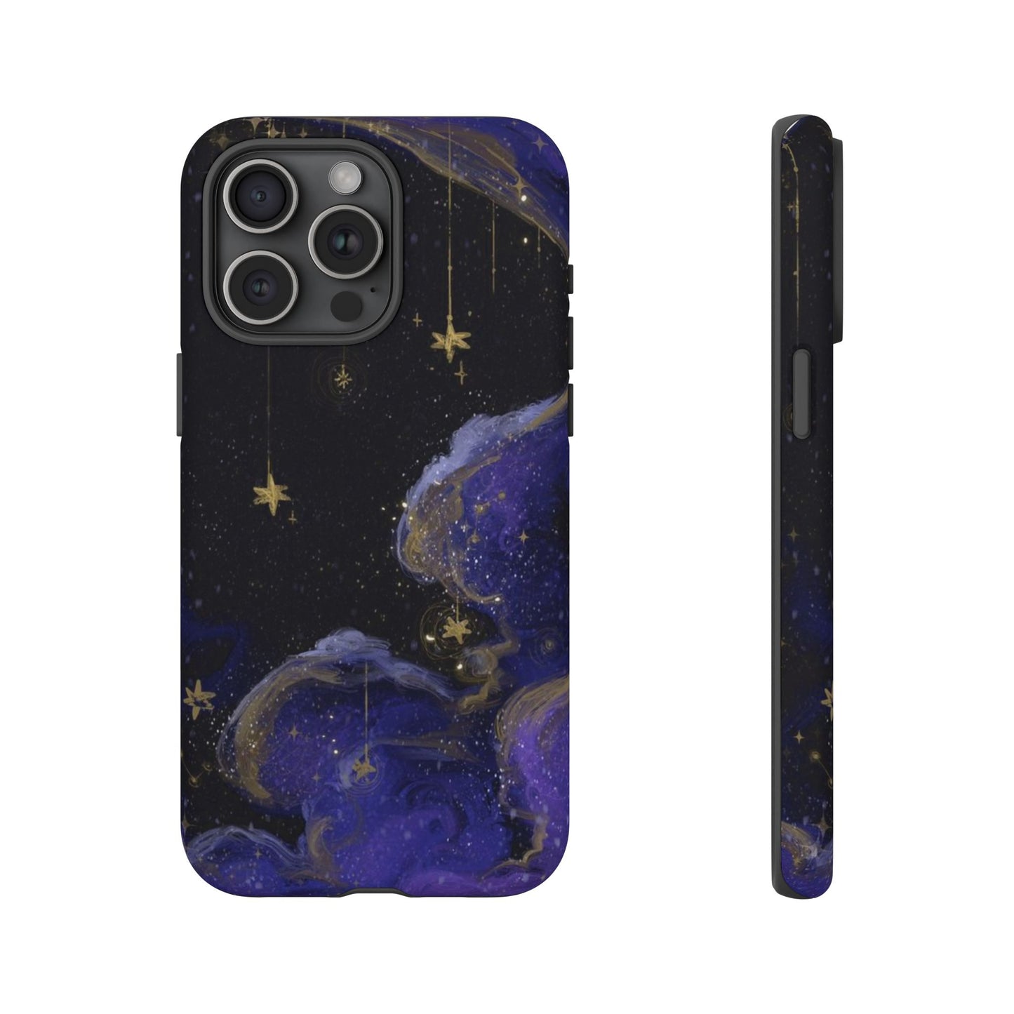 Cloudy Stars iPhone Case