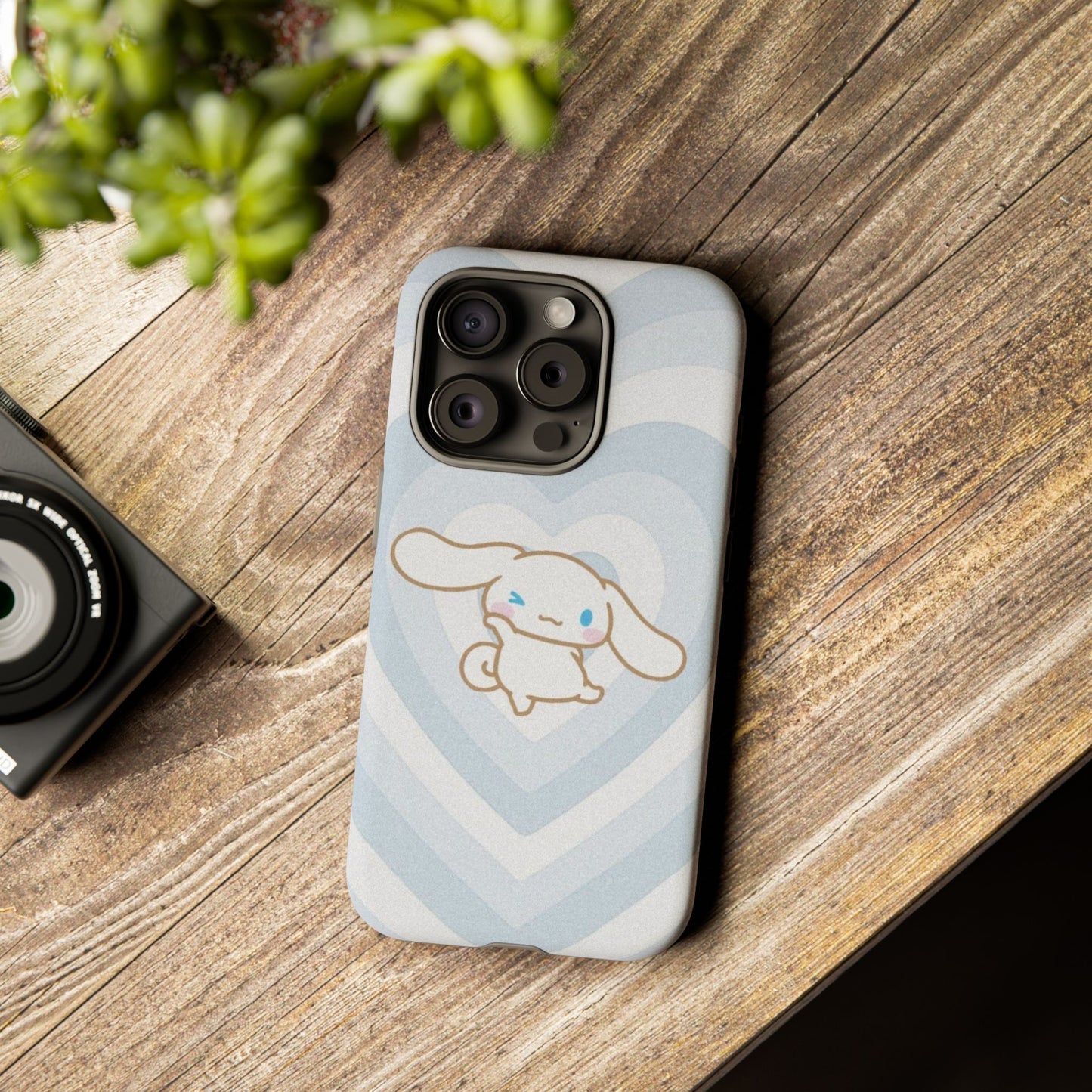 Cinnamoroll Heart Ring Phone Case