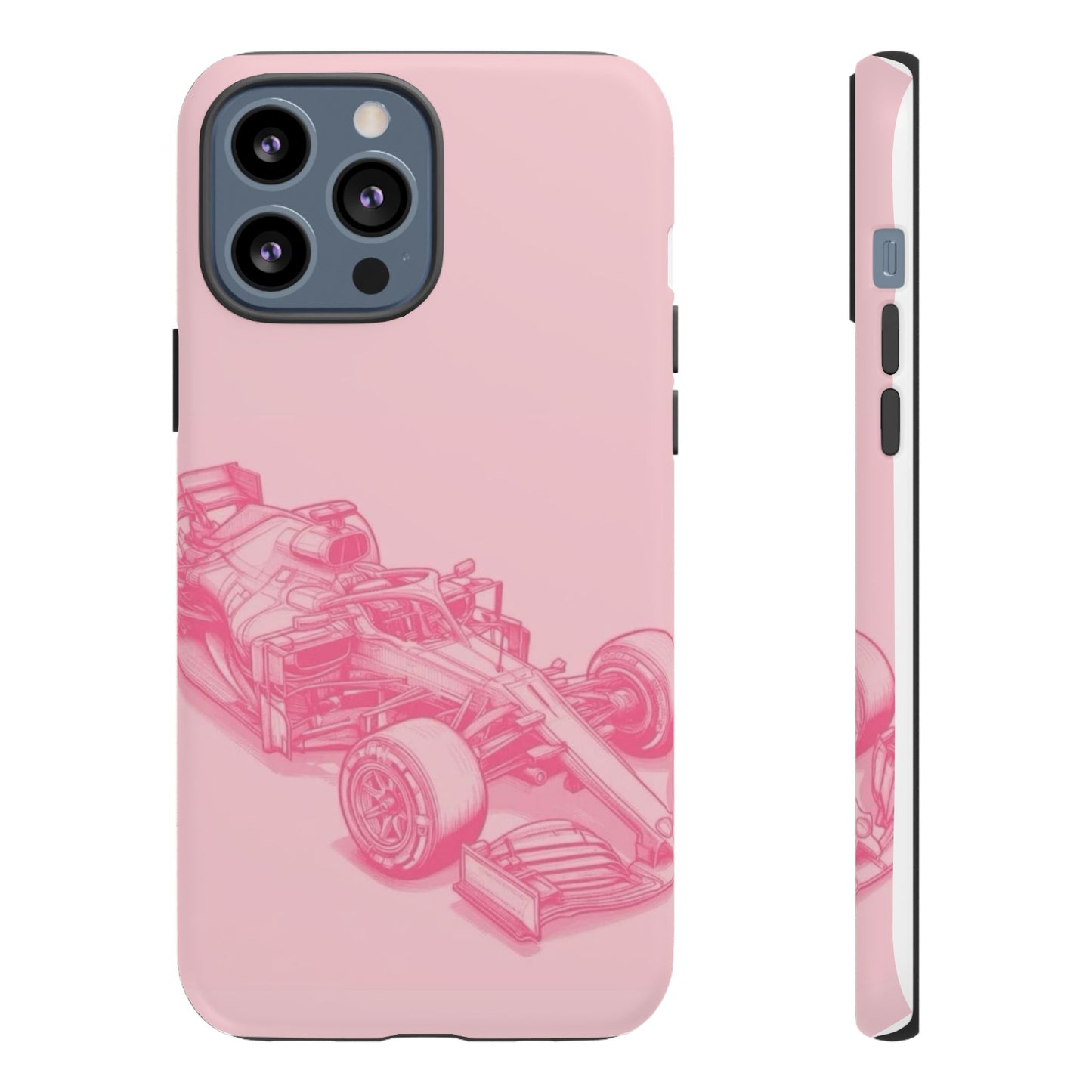 Pink Racecar iPhone Case