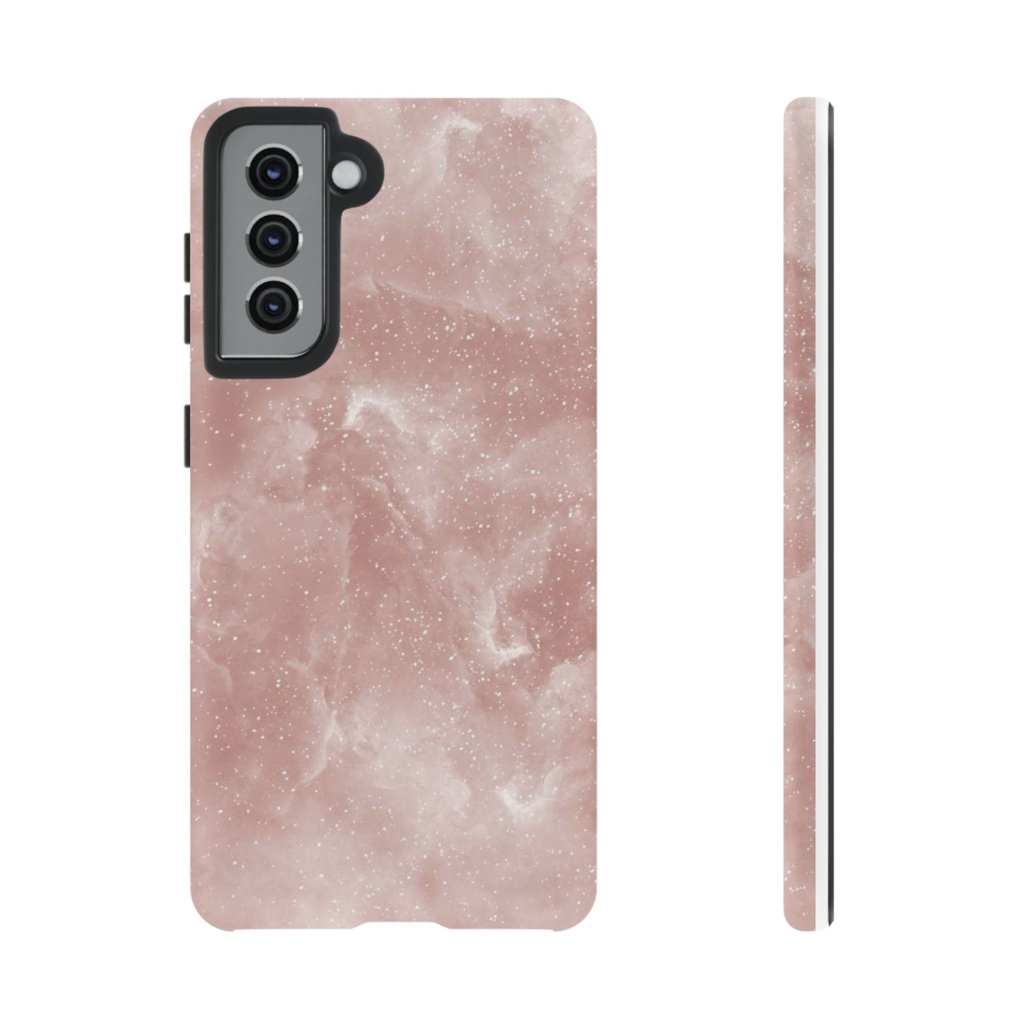 Rose Quartz Glitter iPhone Case