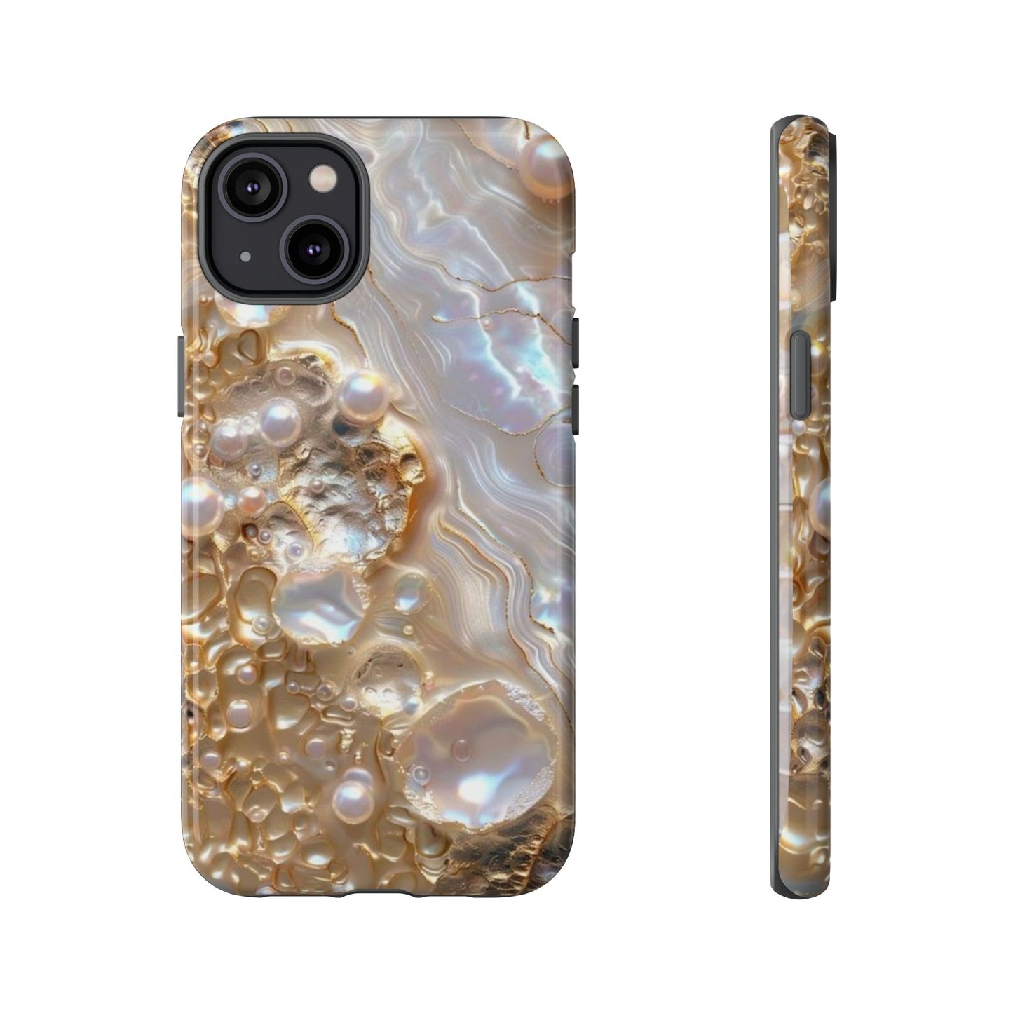 Golden Pearl iPhone Case