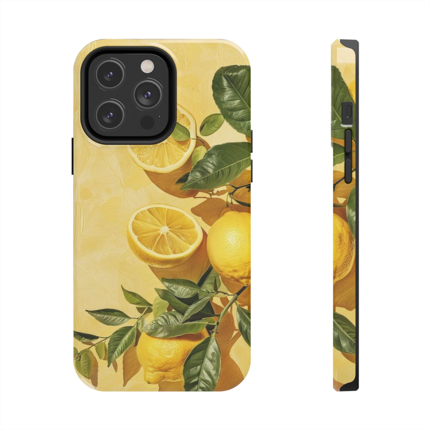 Lemon Wall iPhone Case