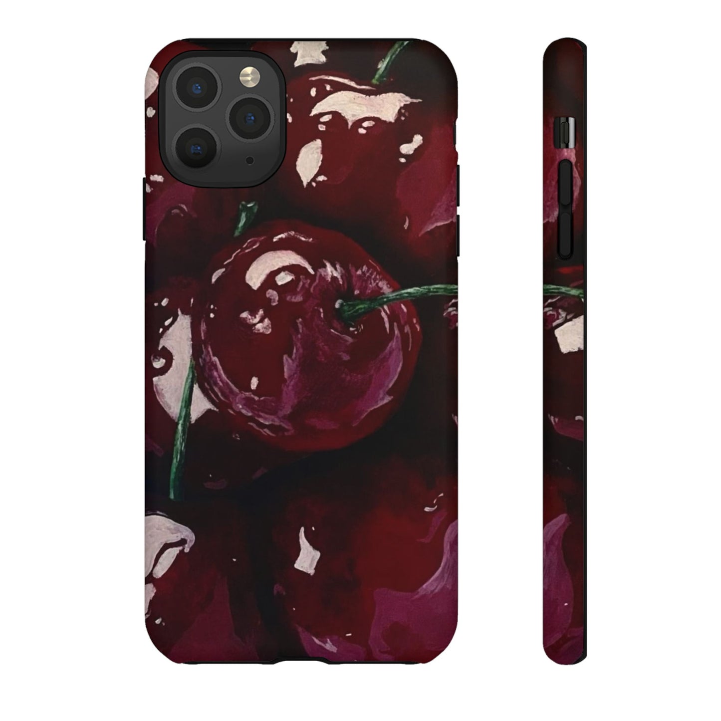 Cherry Painting iPhone Case