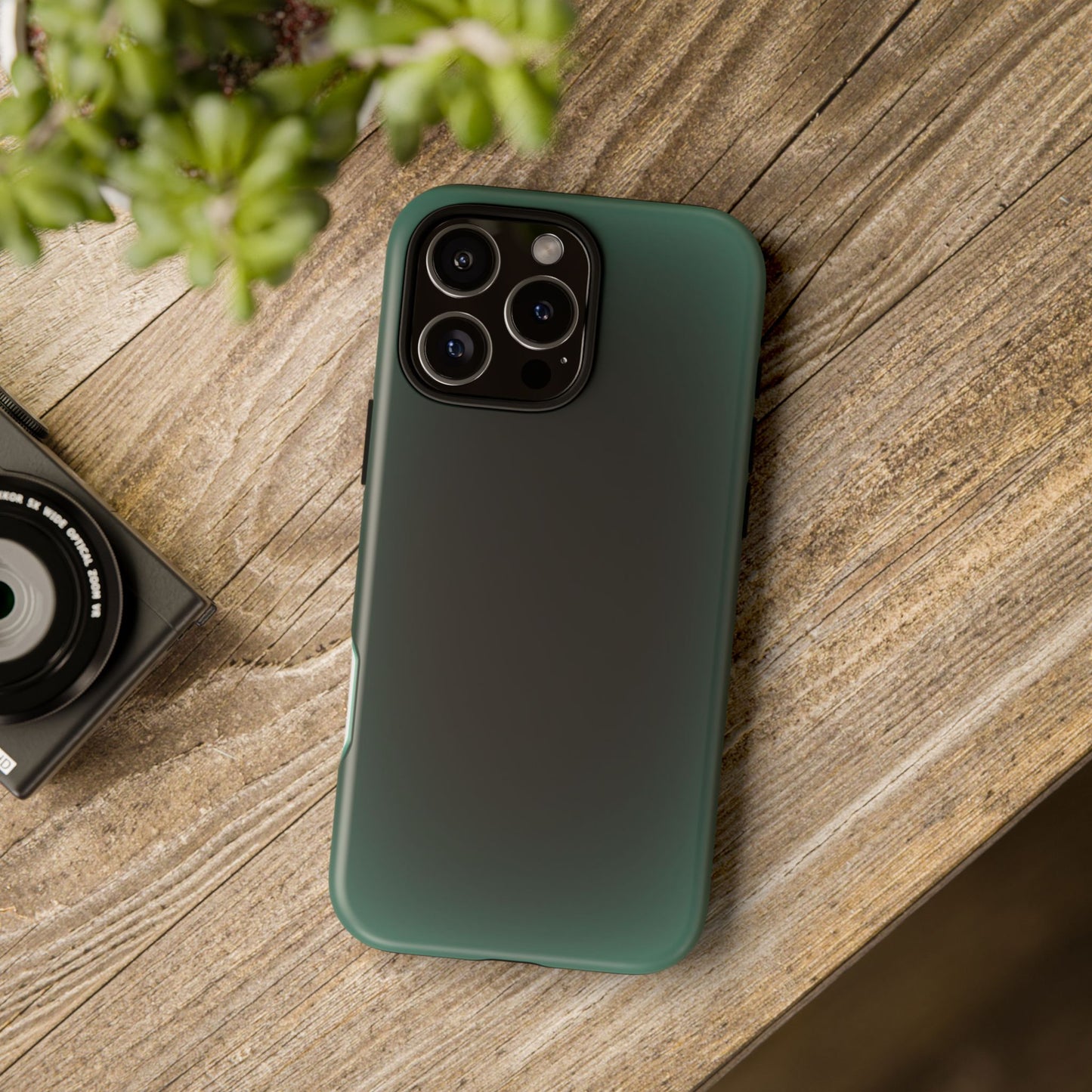 Midnight Green Aura Phone Case