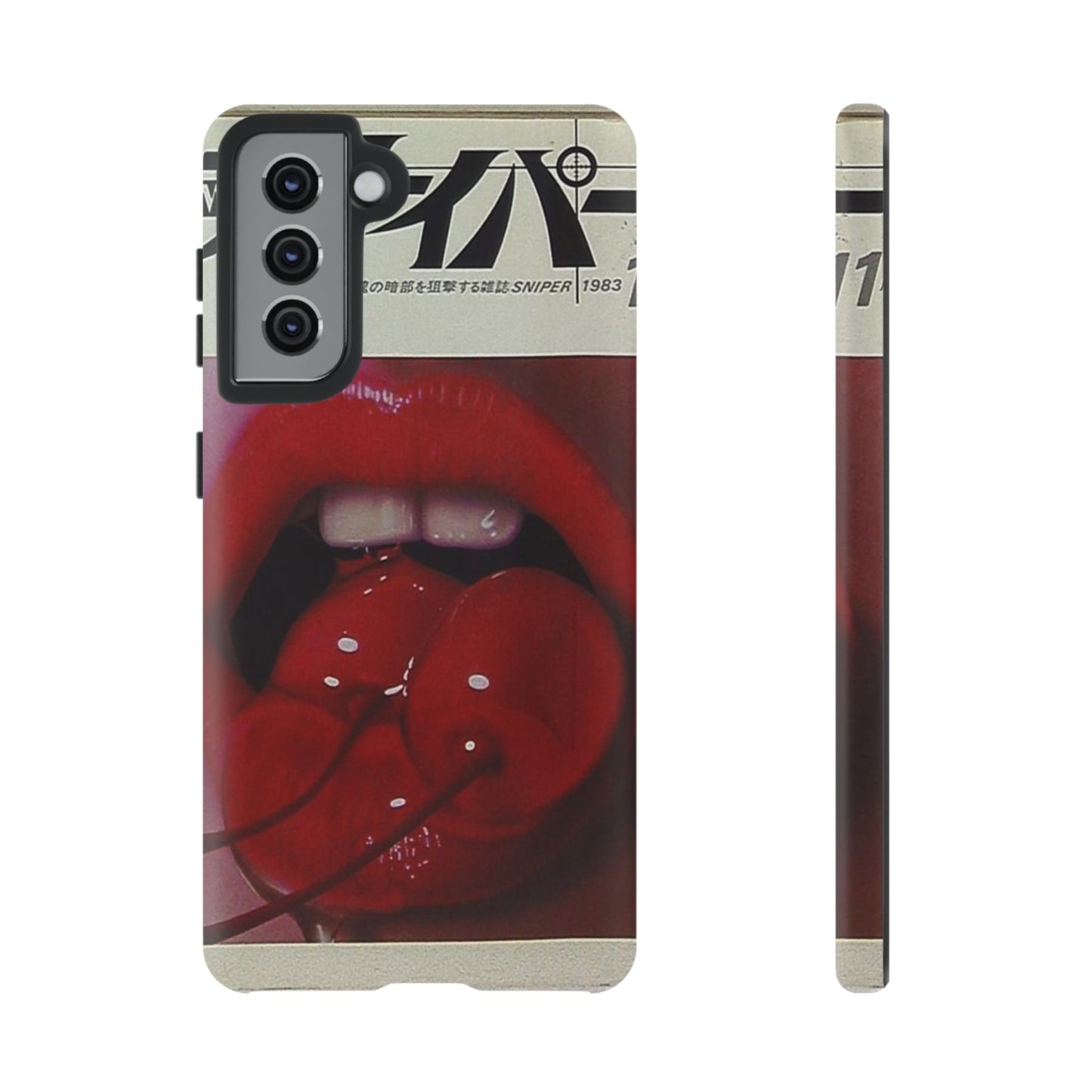 Cherry Lips iPhone Case