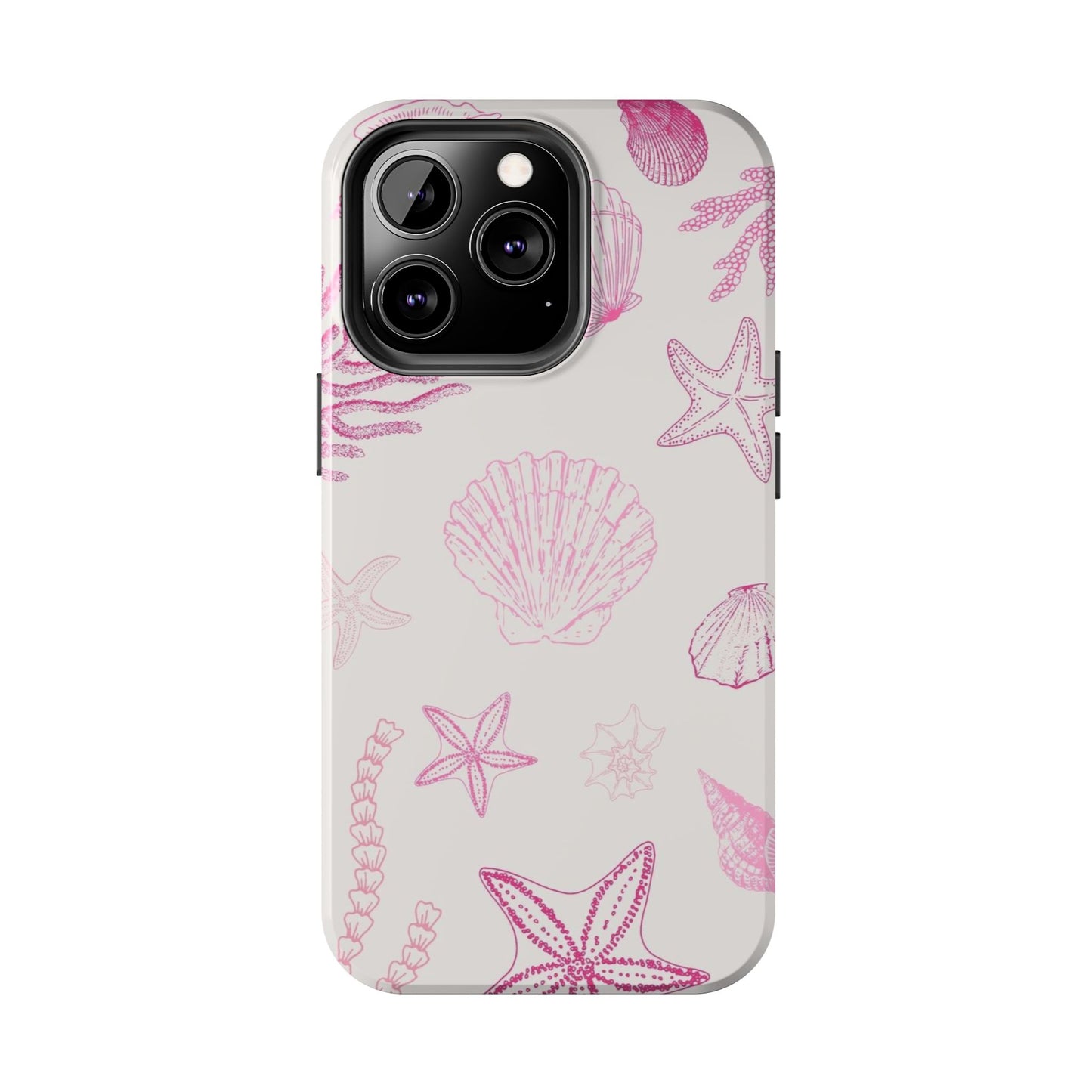 Pink Coastal Summer iPhone Case