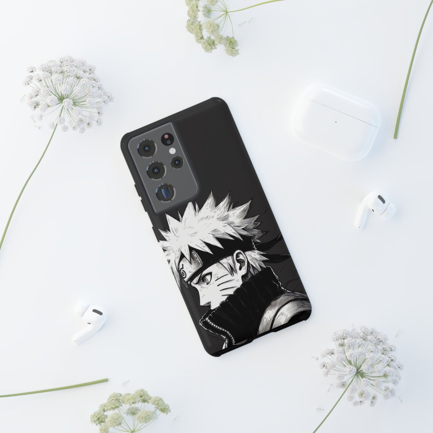 Black Naruto Clipart Phone Case