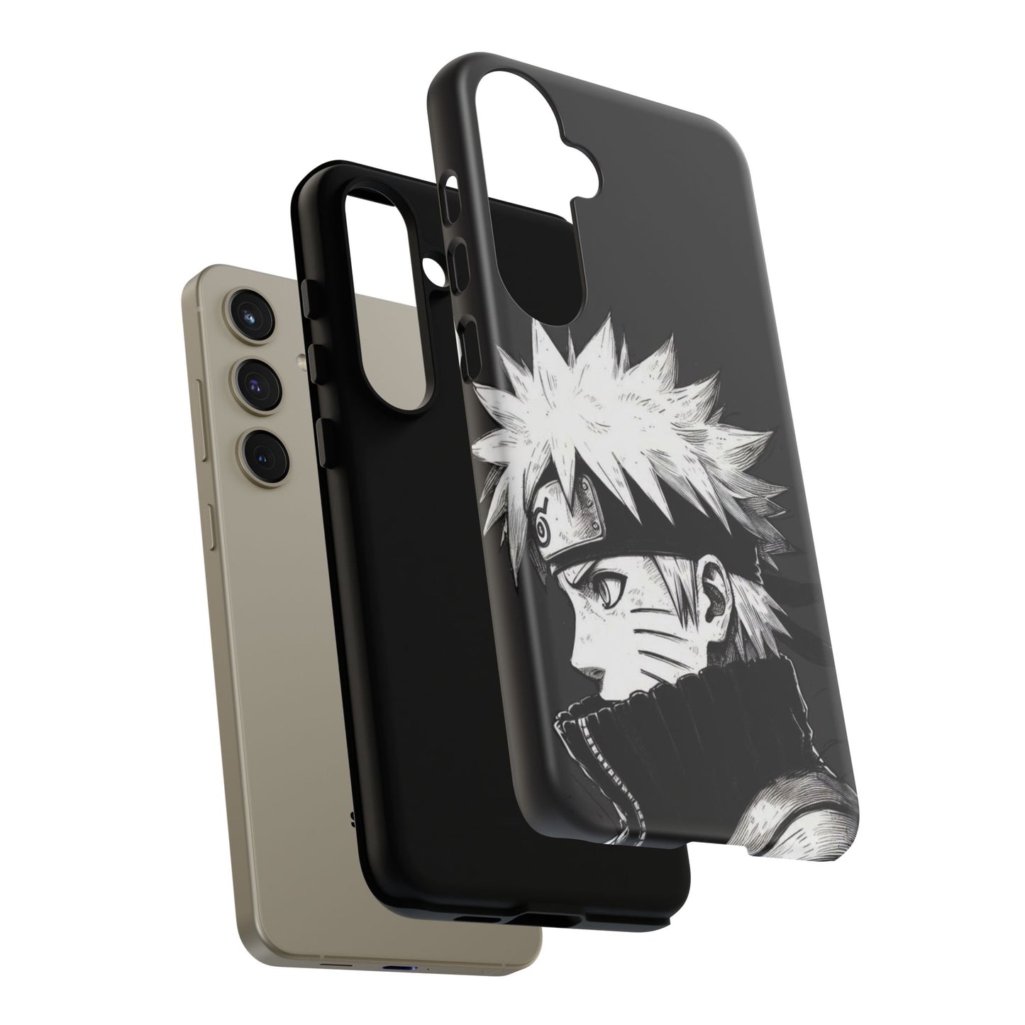 Black Naruto Clipart Phone Case