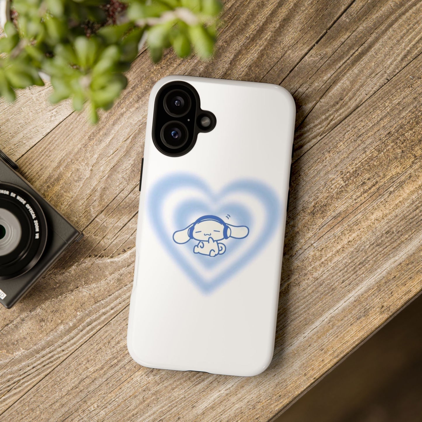 Cinnamoroll Heart Aura Phone Case