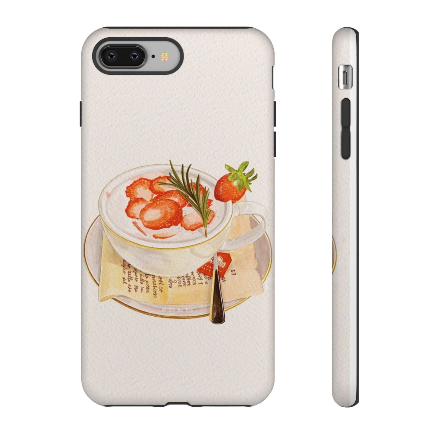 Strawberry Cream iPhone Case