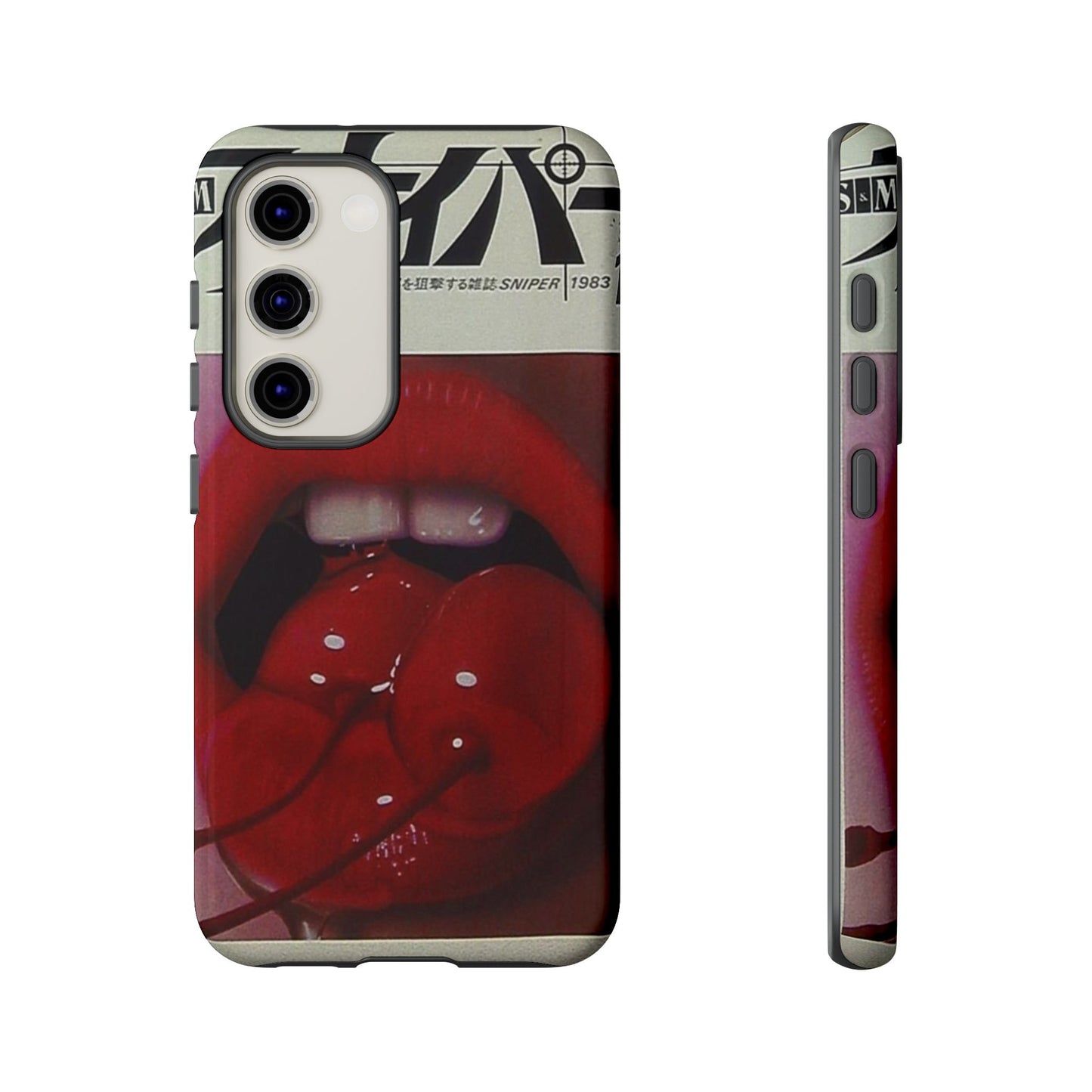 Cherry Lips iPhone Case