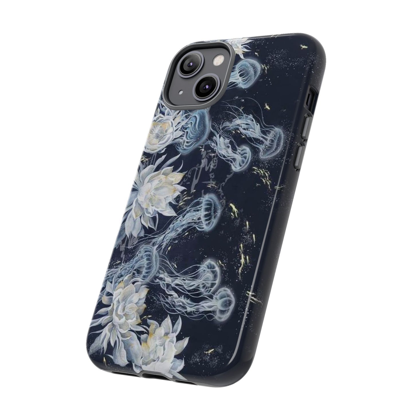 Jellyfish & Lily iPhone Case