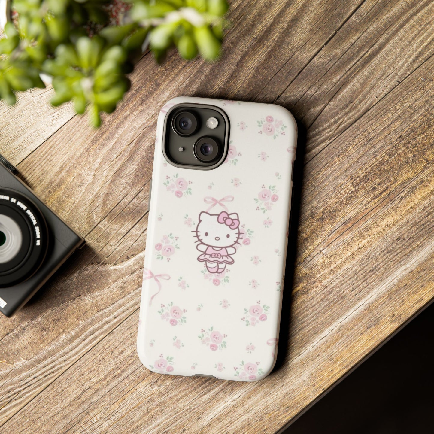 Hello Kitty Flower Wall Phone Case