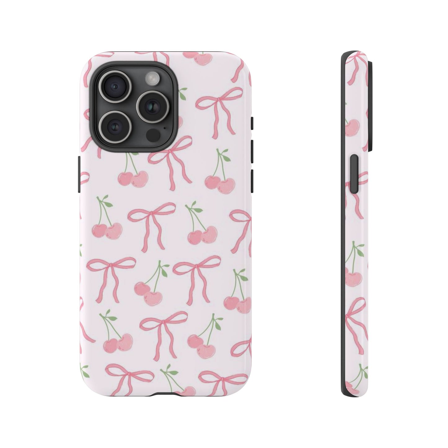 Bow & Cherries iPhone Case