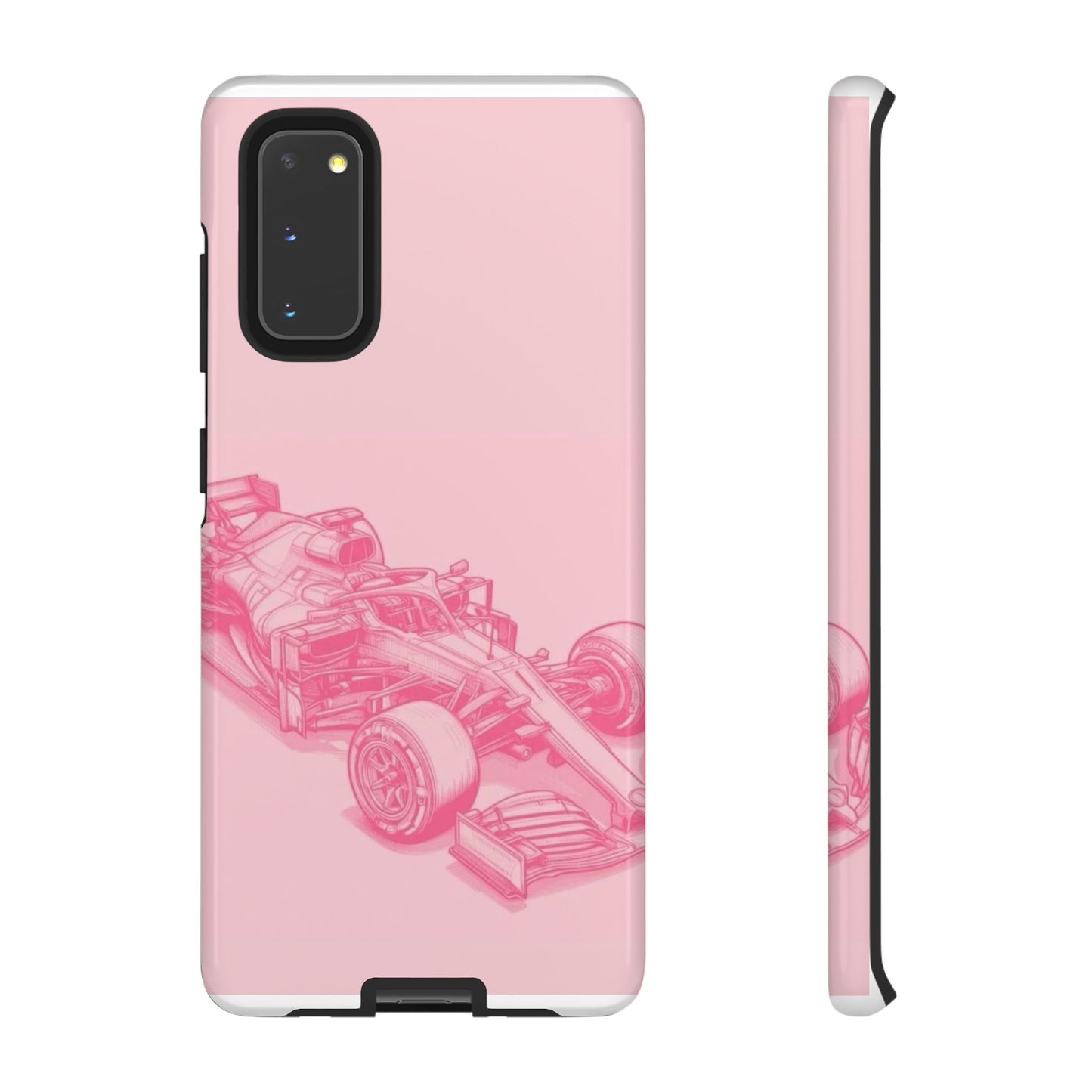 Pink Racecar iPhone Case