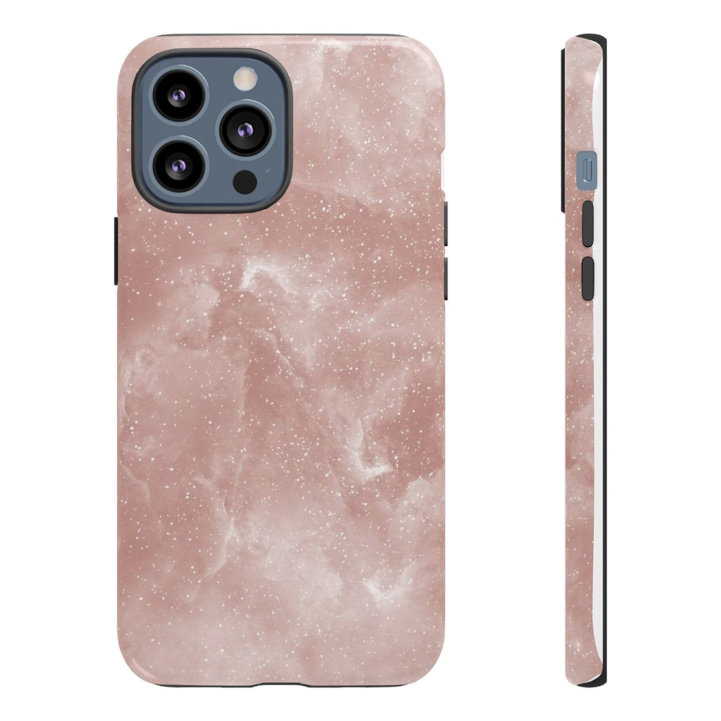 Rose Quartz Glitter iPhone Case